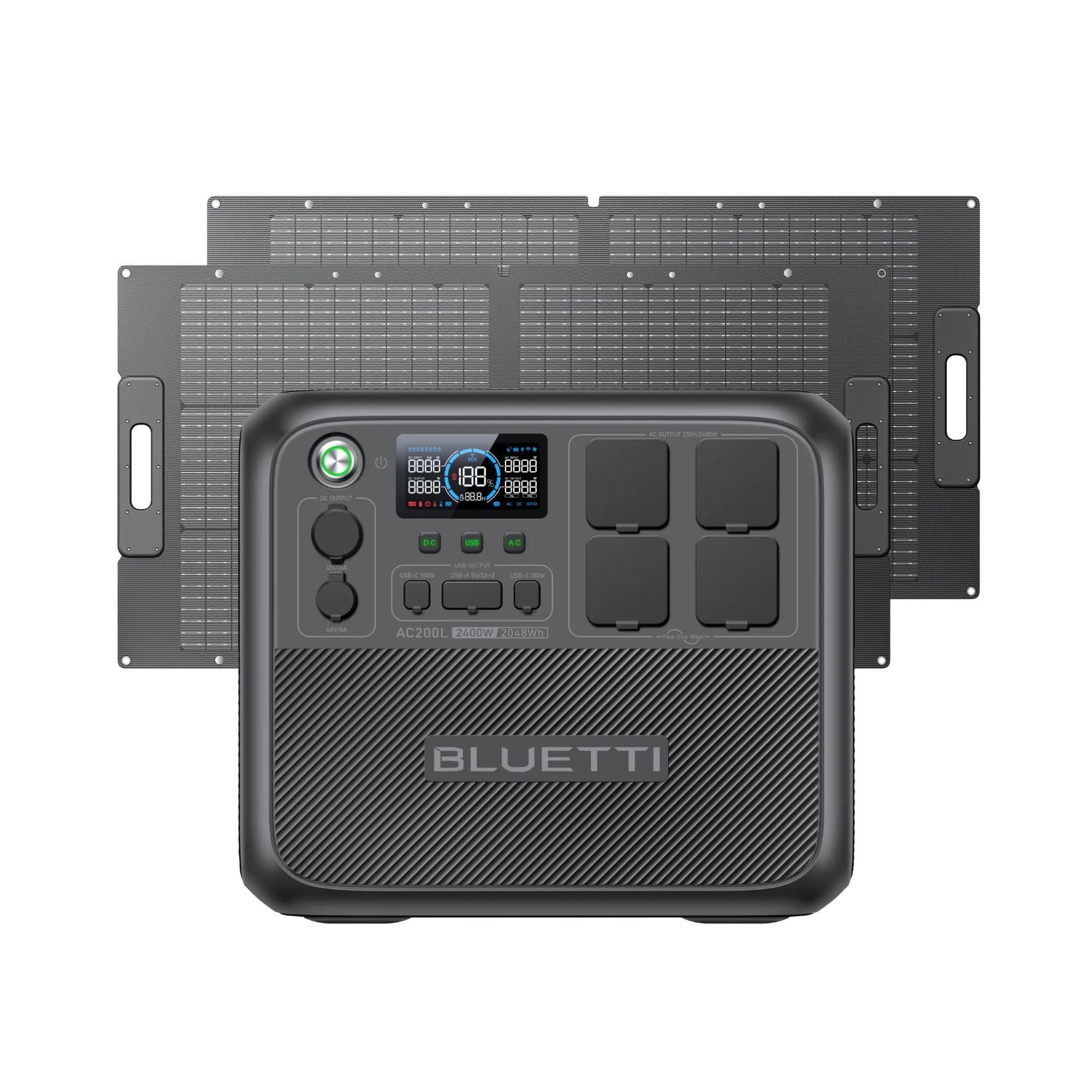 BLUETTI AC200L Power Station Portatile | 2400 W 2048 Wh（Esaurito） - Image 21