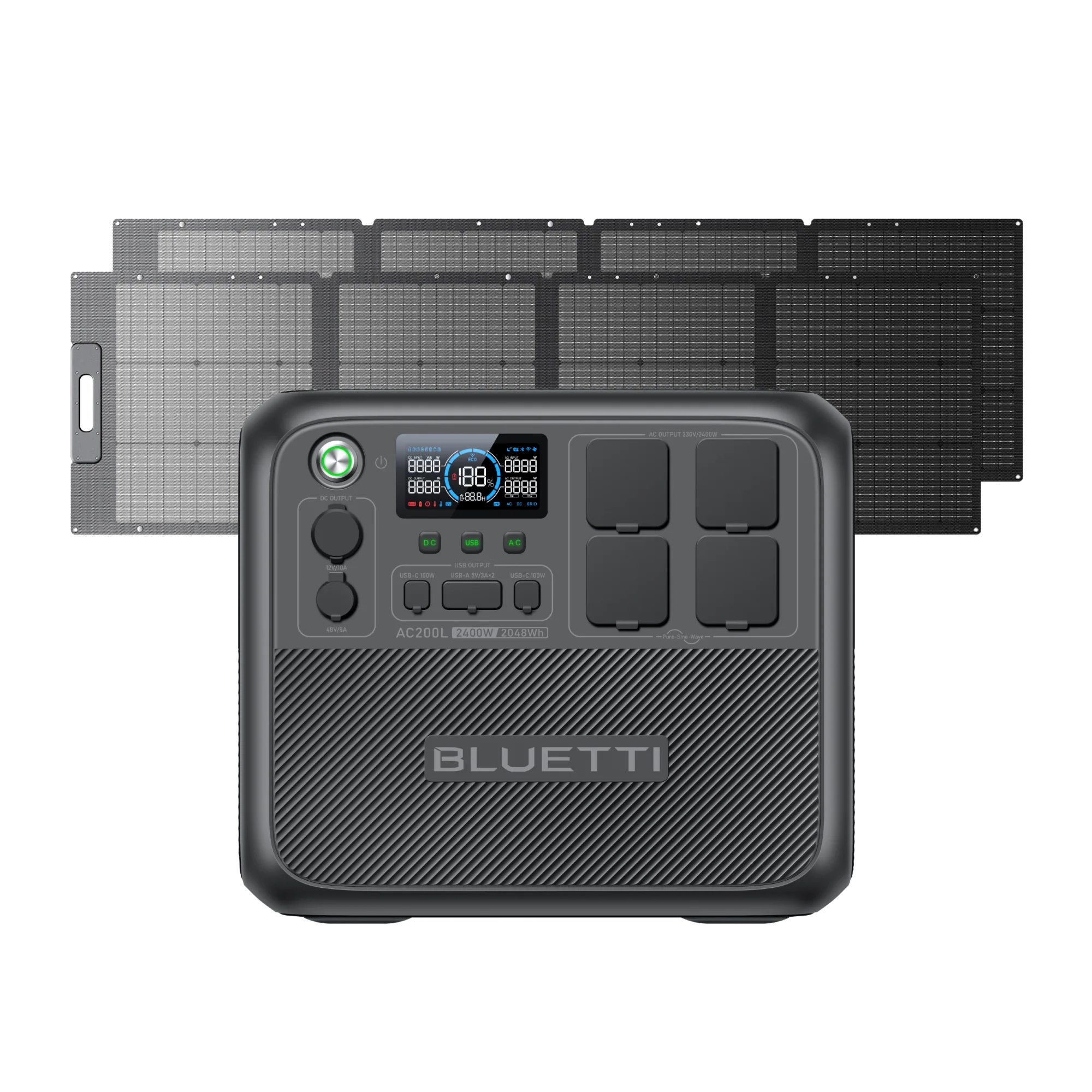 BLUETTI AC200L Power Station Portatile | 2400 W 2048 Wh（Esaurito） - Image 22
