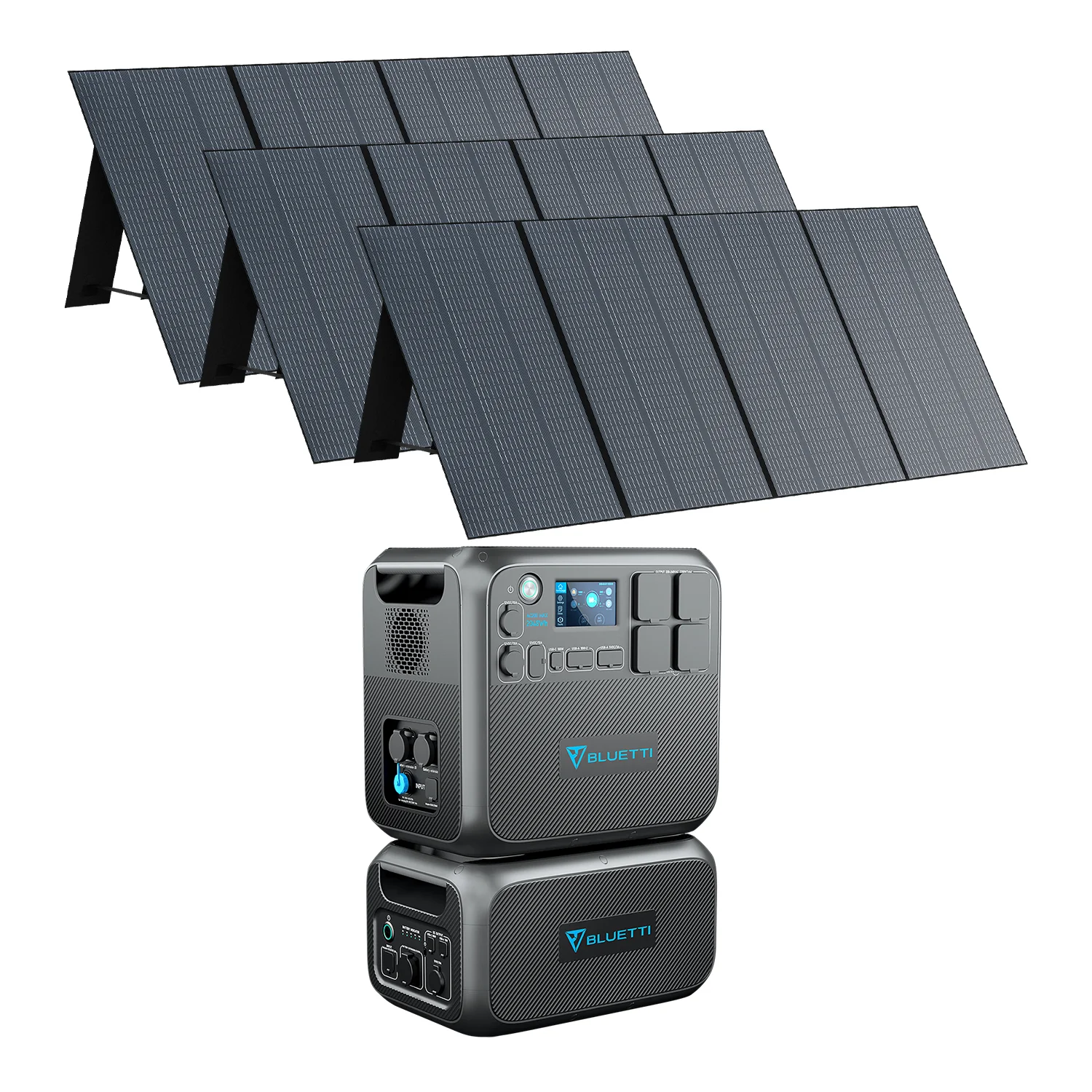 BLUETTI AC200MAX + B230 + 3*PV350 Kit Generatore Solare