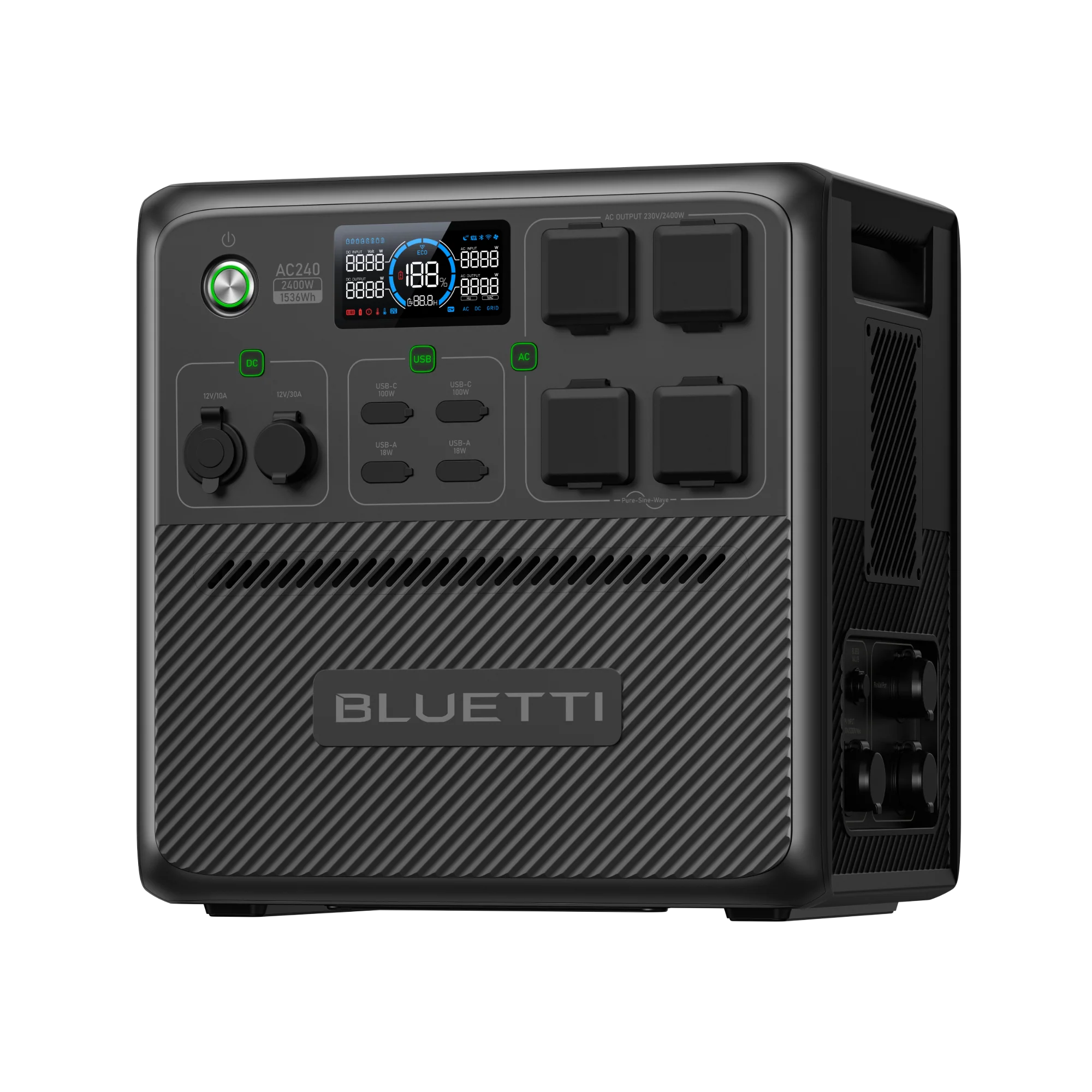 BLUETTI AC240 Power Station Portatile | 2.400 W 1.536 Wh - Image 4
