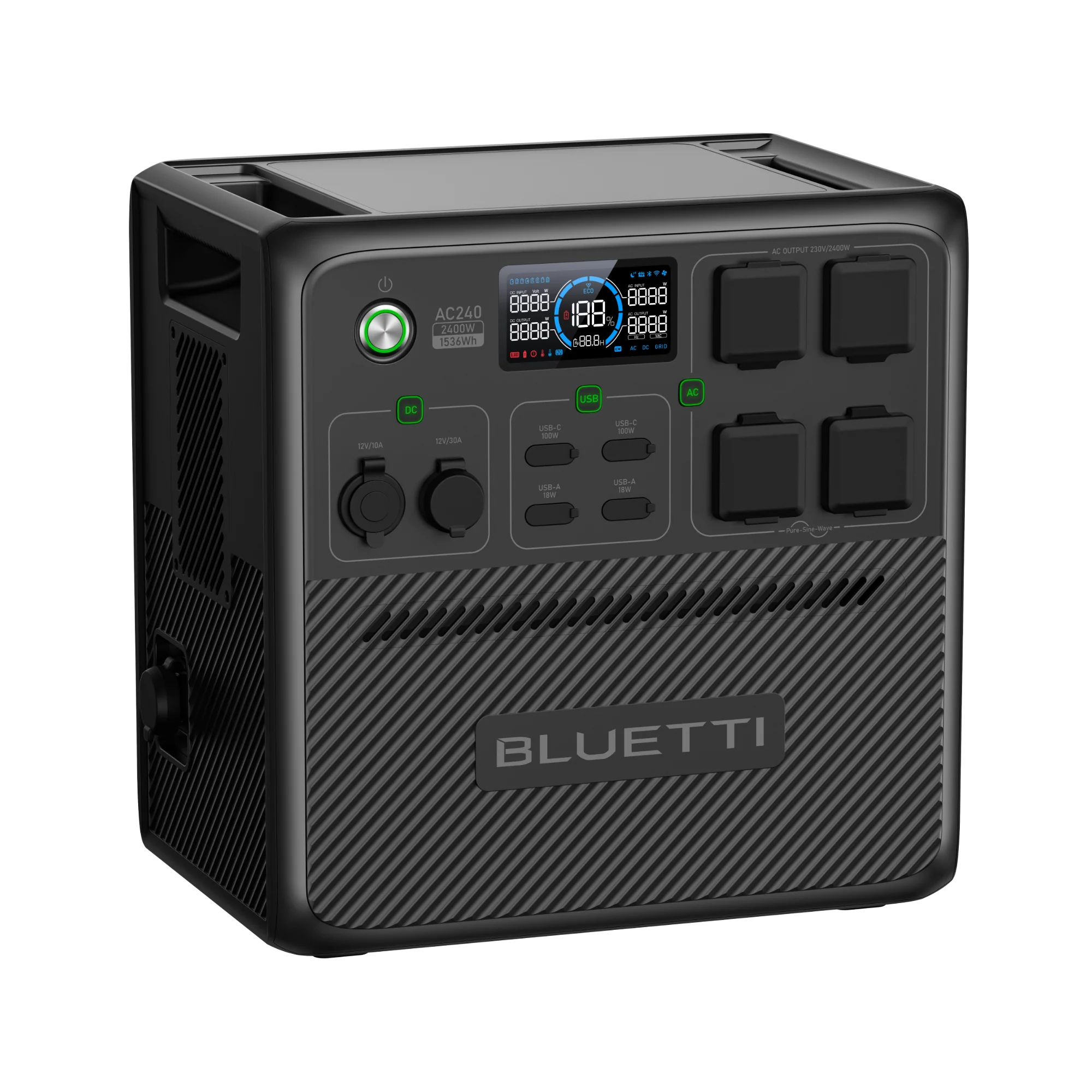 BLUETTI AC240 Power Station Portatile | 2.400 W 1.536 Wh - Image 6
