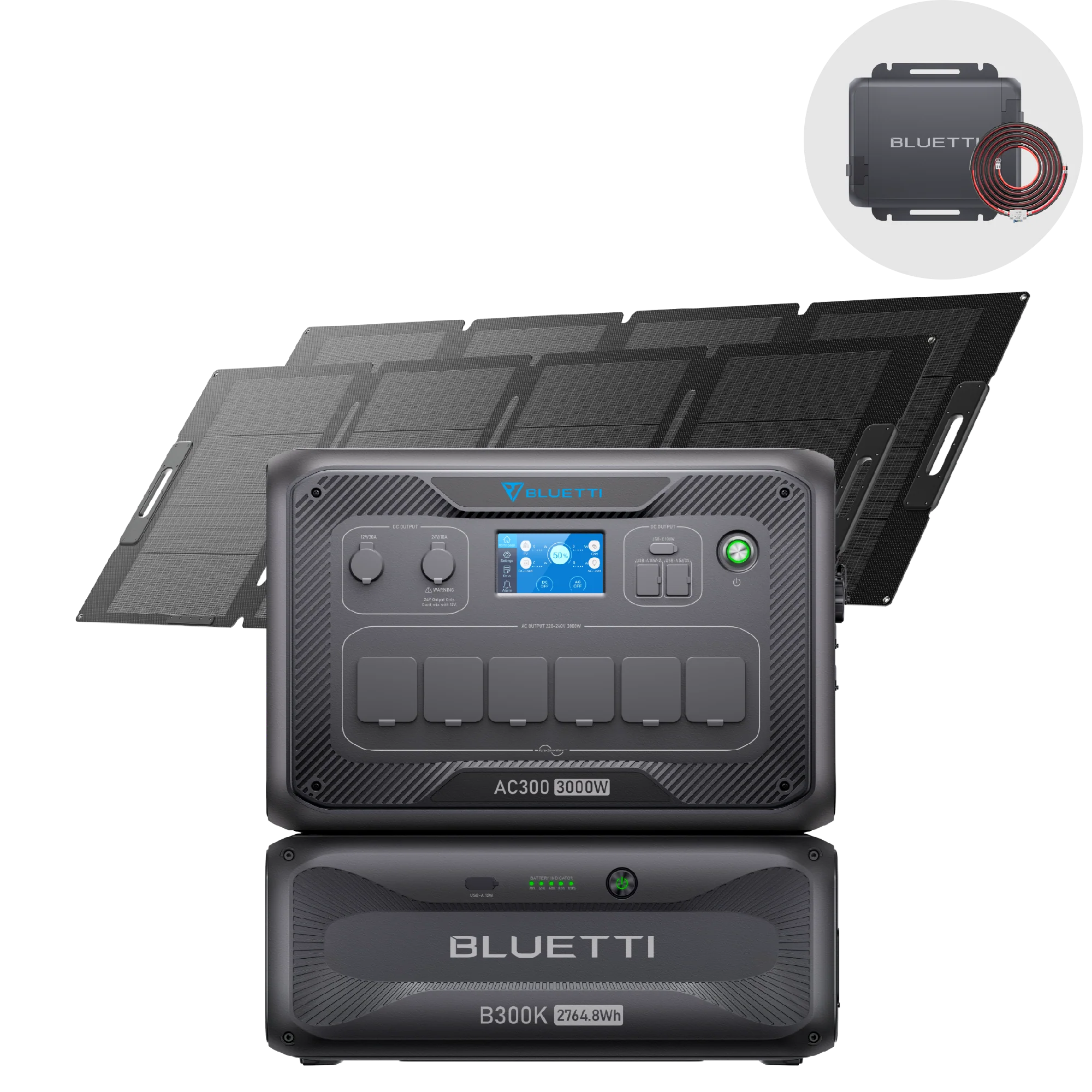 BLUETTI AC300 + B300K Backup Domestico - Image 13
