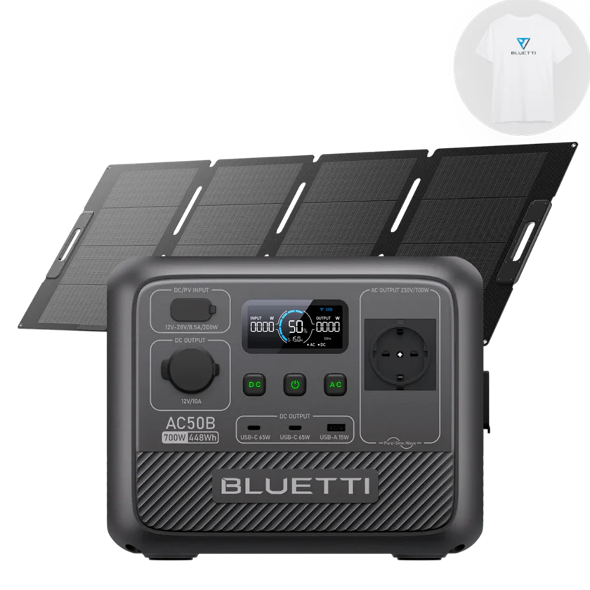 BLUETTI AC50B Power Station Portatile per Campeggio | 700 W 448 Wh（Esaurito） - Image 14