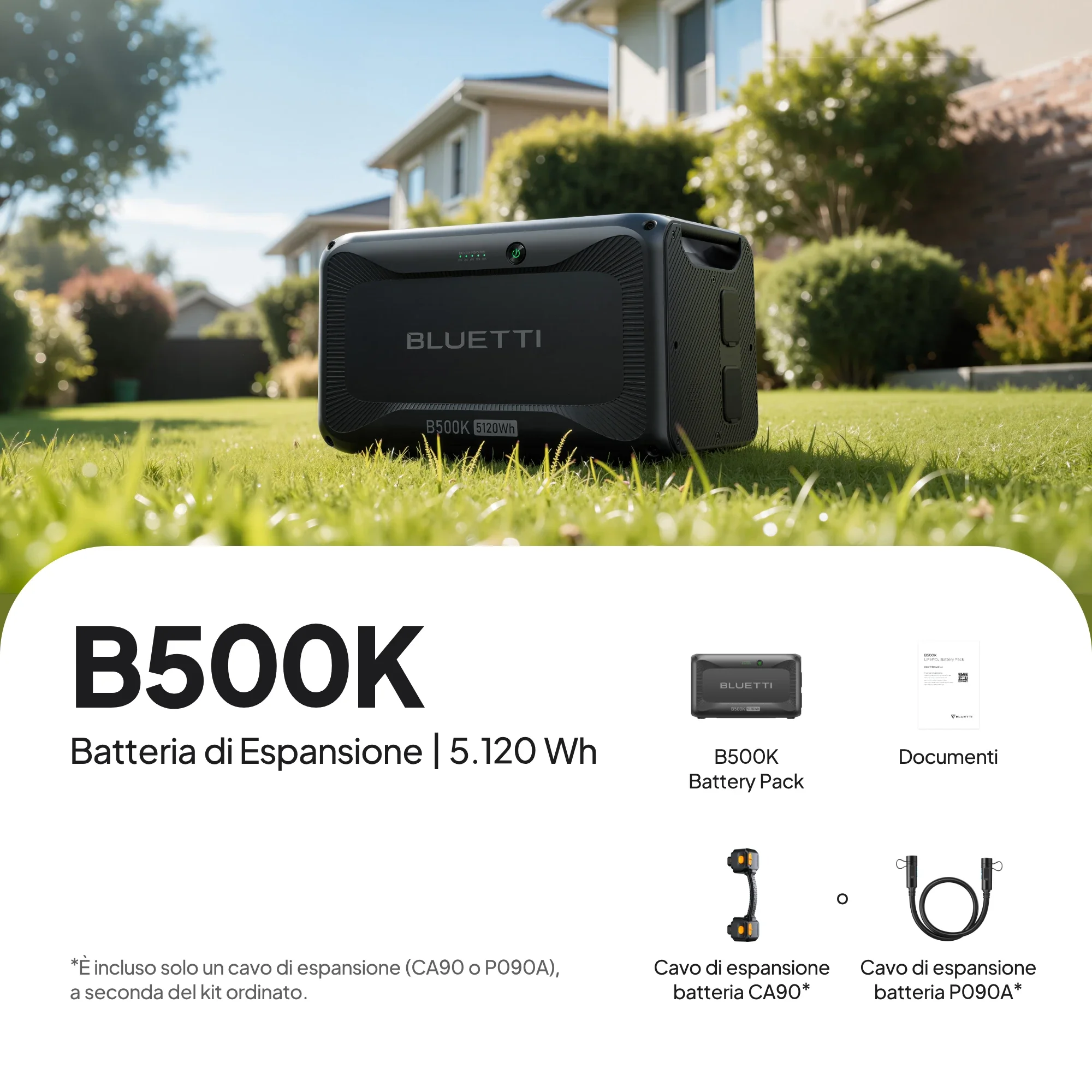 B500K per AC200L / AC300 Batteria di espansione da 5.120 Wh - Image 12
