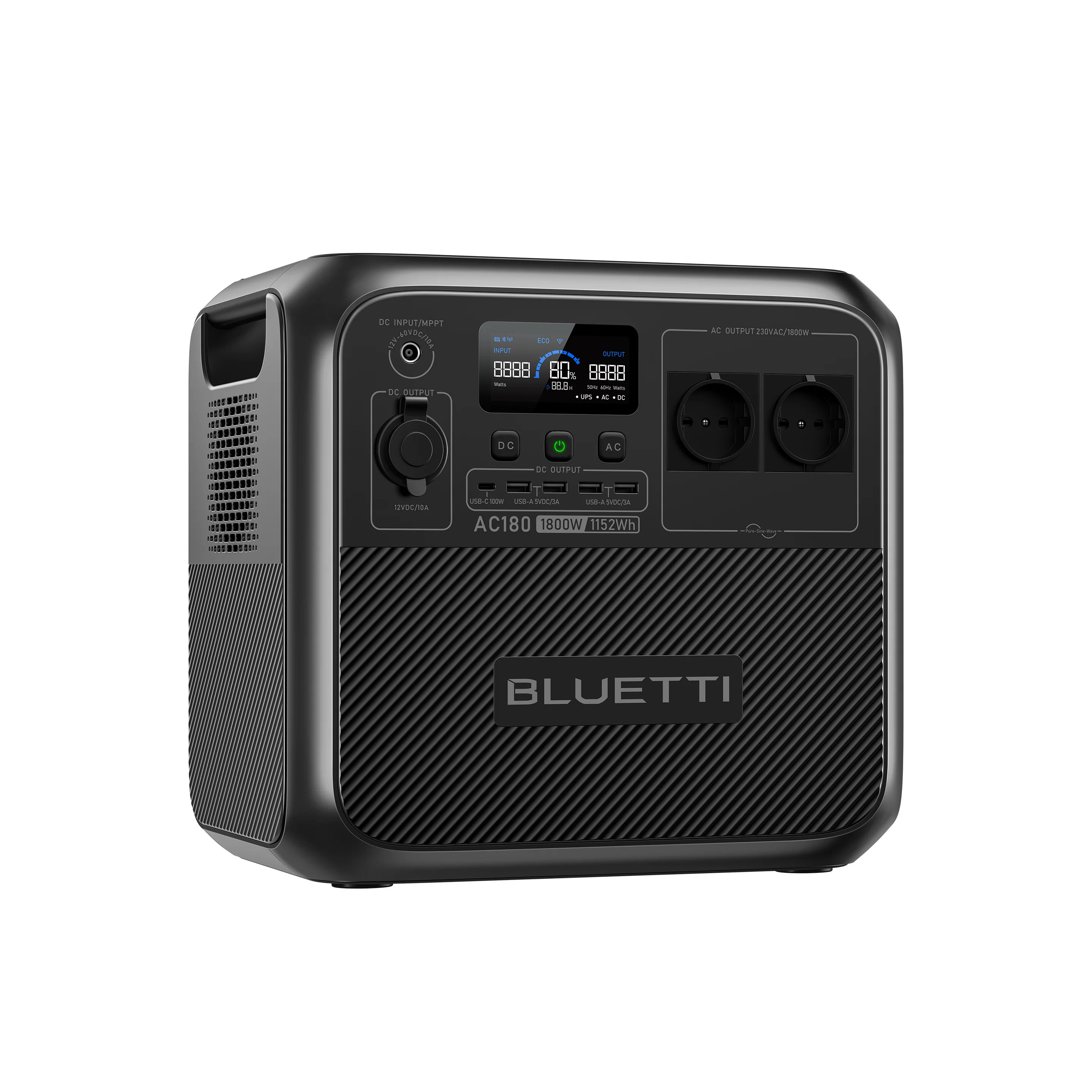 BLUETTI AC180 Power Station Portatile | 1.800 W 1.152 Wh（Esaurito） - Image 4