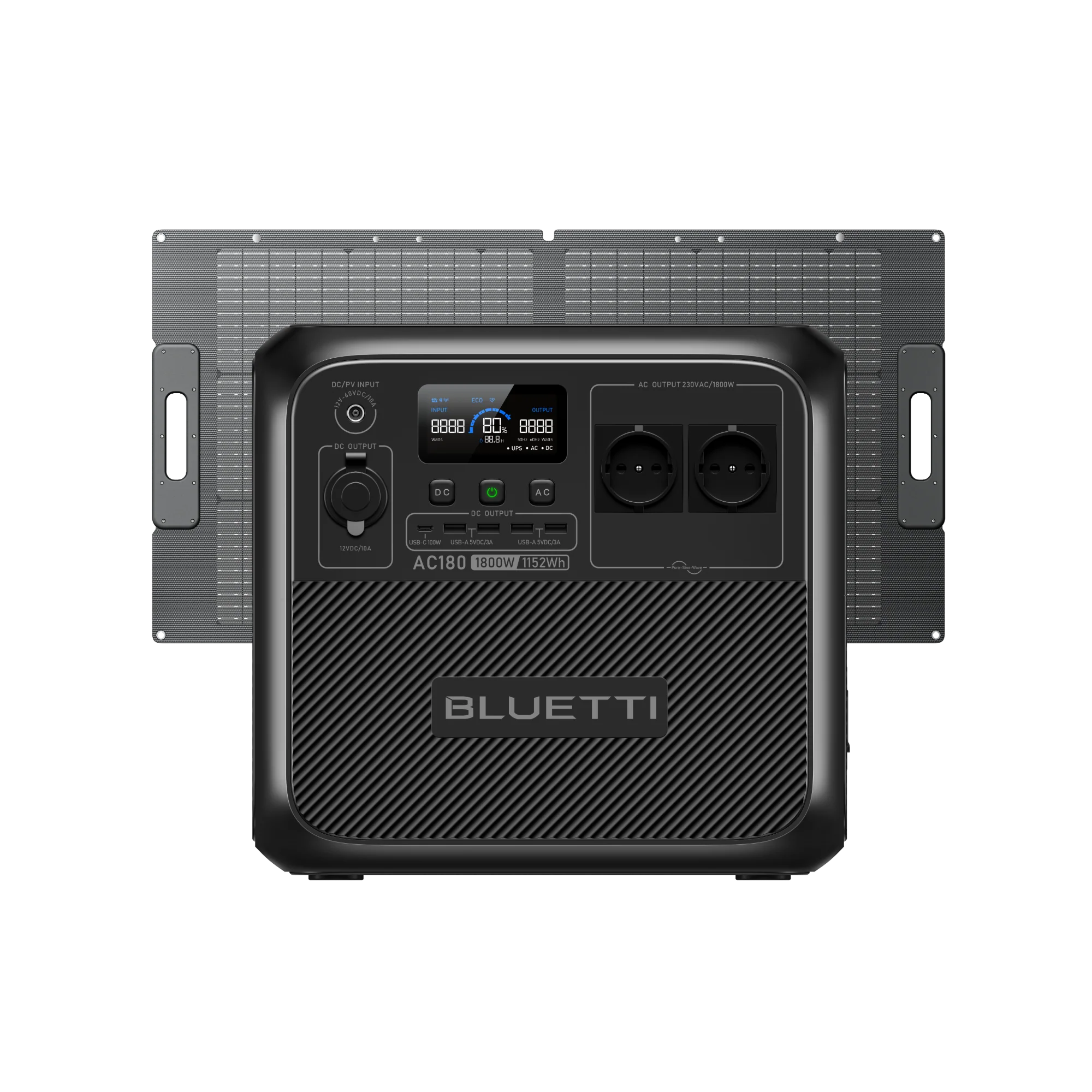 BLUETTI AC180 Power Station Portatile | 1.800 W 1.152 Wh（Esaurito） - Image 5