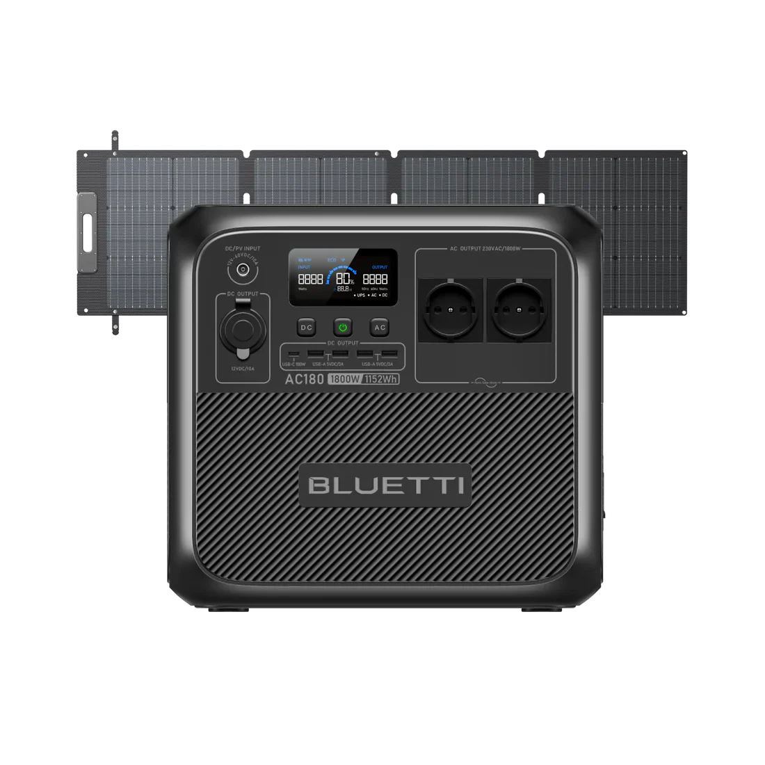 BLUETTI AC180 Power Station Portatile | 1.800 W 1.152 Wh（Esaurito） - Image 6