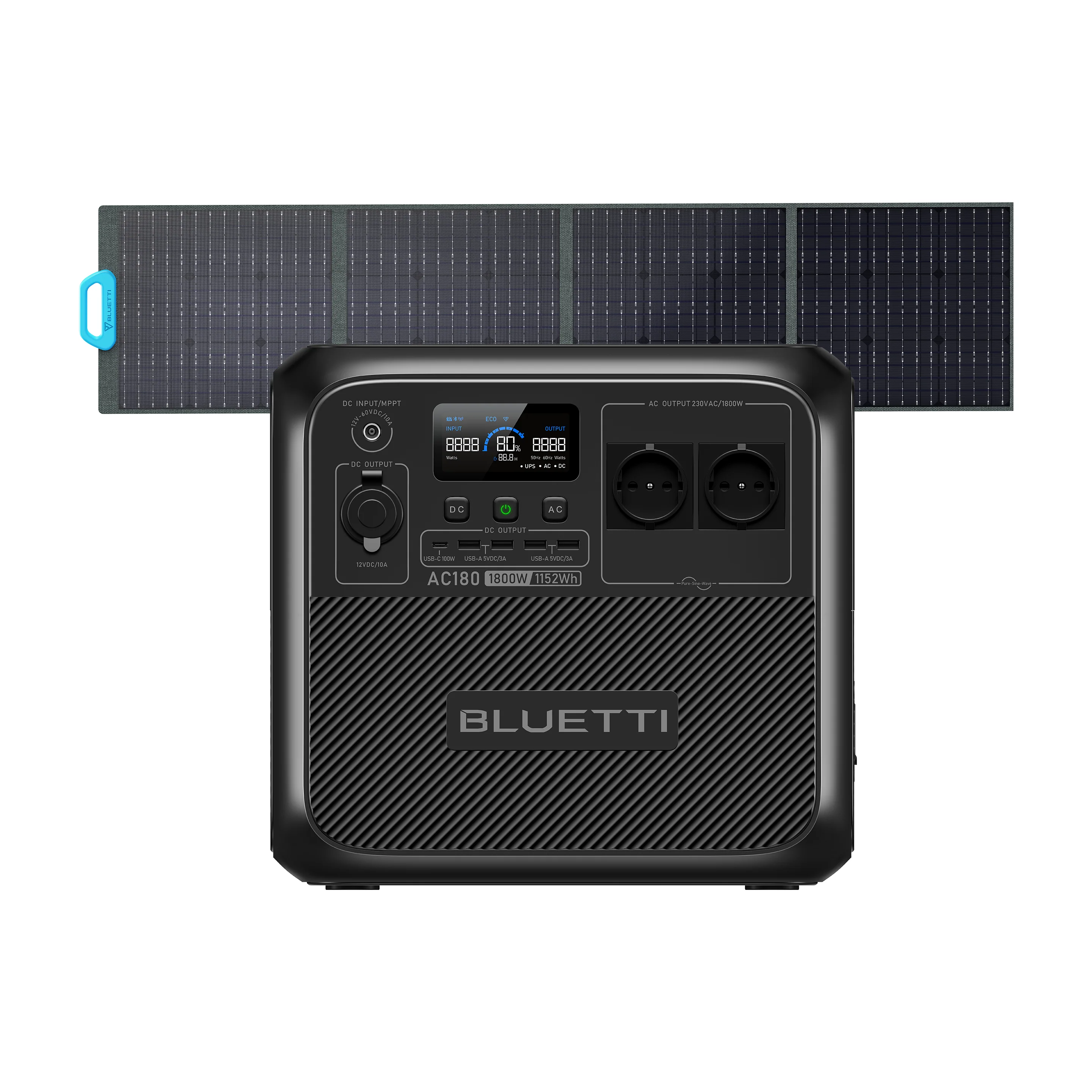 BLUETTI AC180 Power Station Portatile | 1.800 W 1.152 Wh（Esaurito） - Image 7