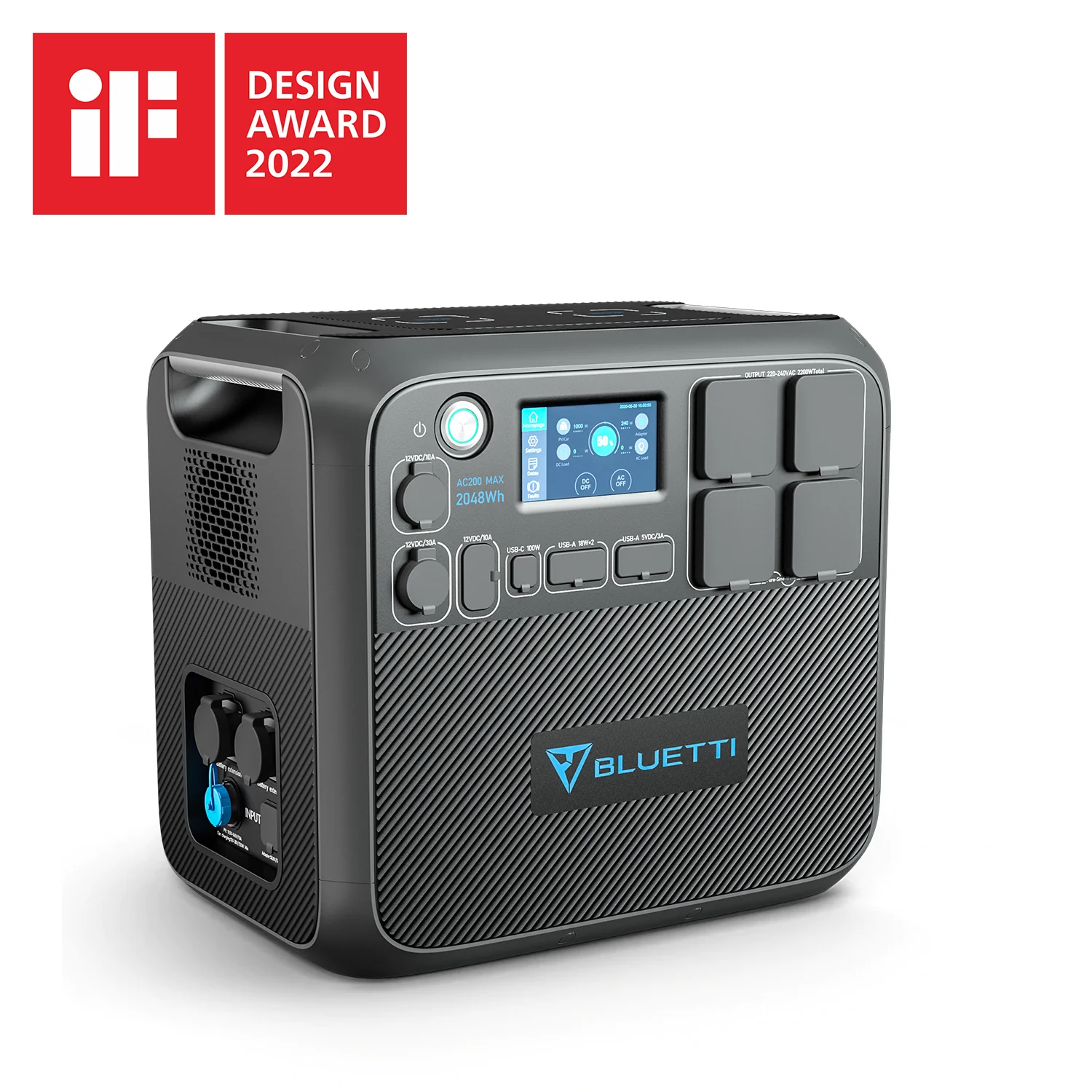 BLUETTI AC200MAX Power Station | 2.200 W 2.048 Wh - Image 3