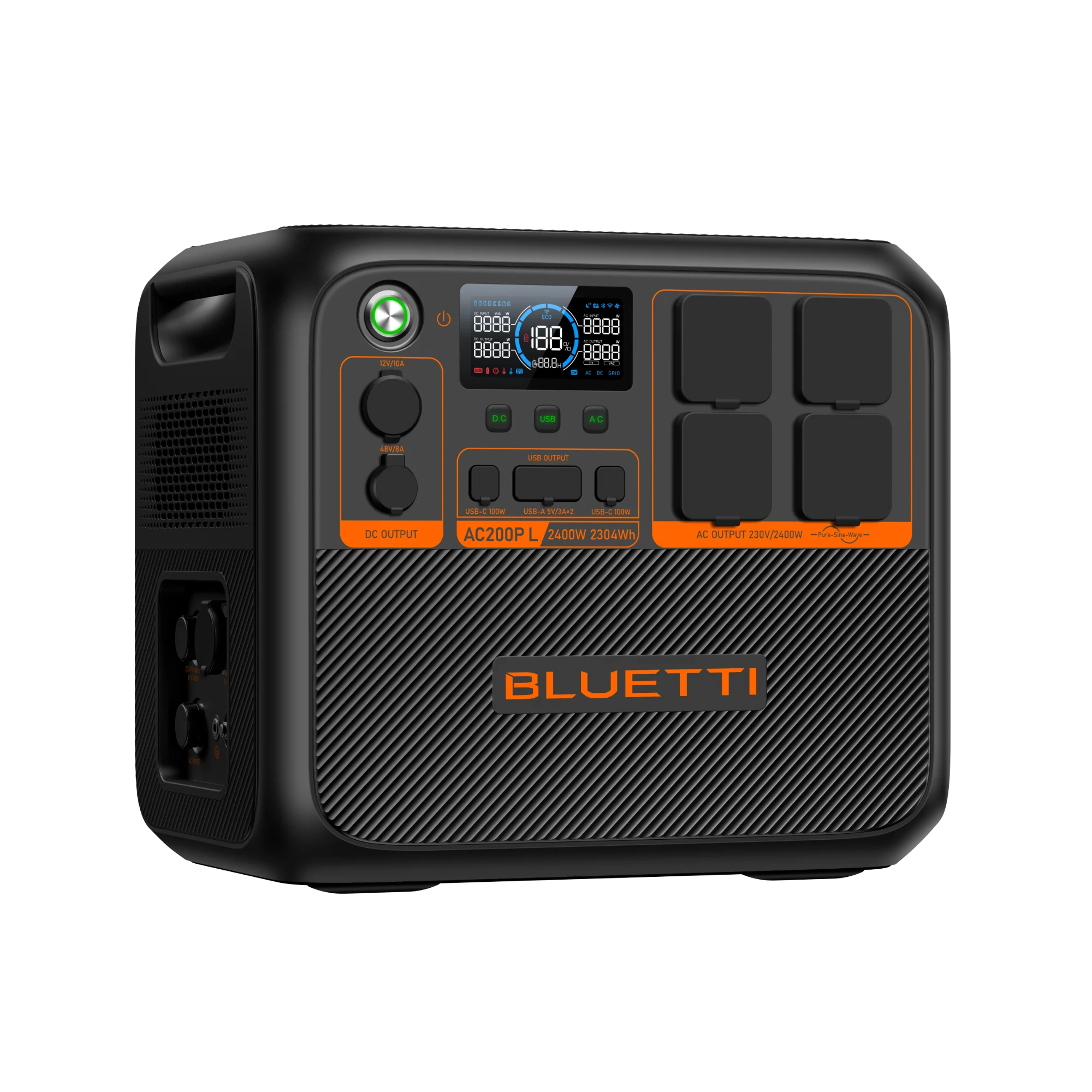 BLUETTI AC200PL Power Station Espandibile | 2400 W 2304 Wh - Image 4