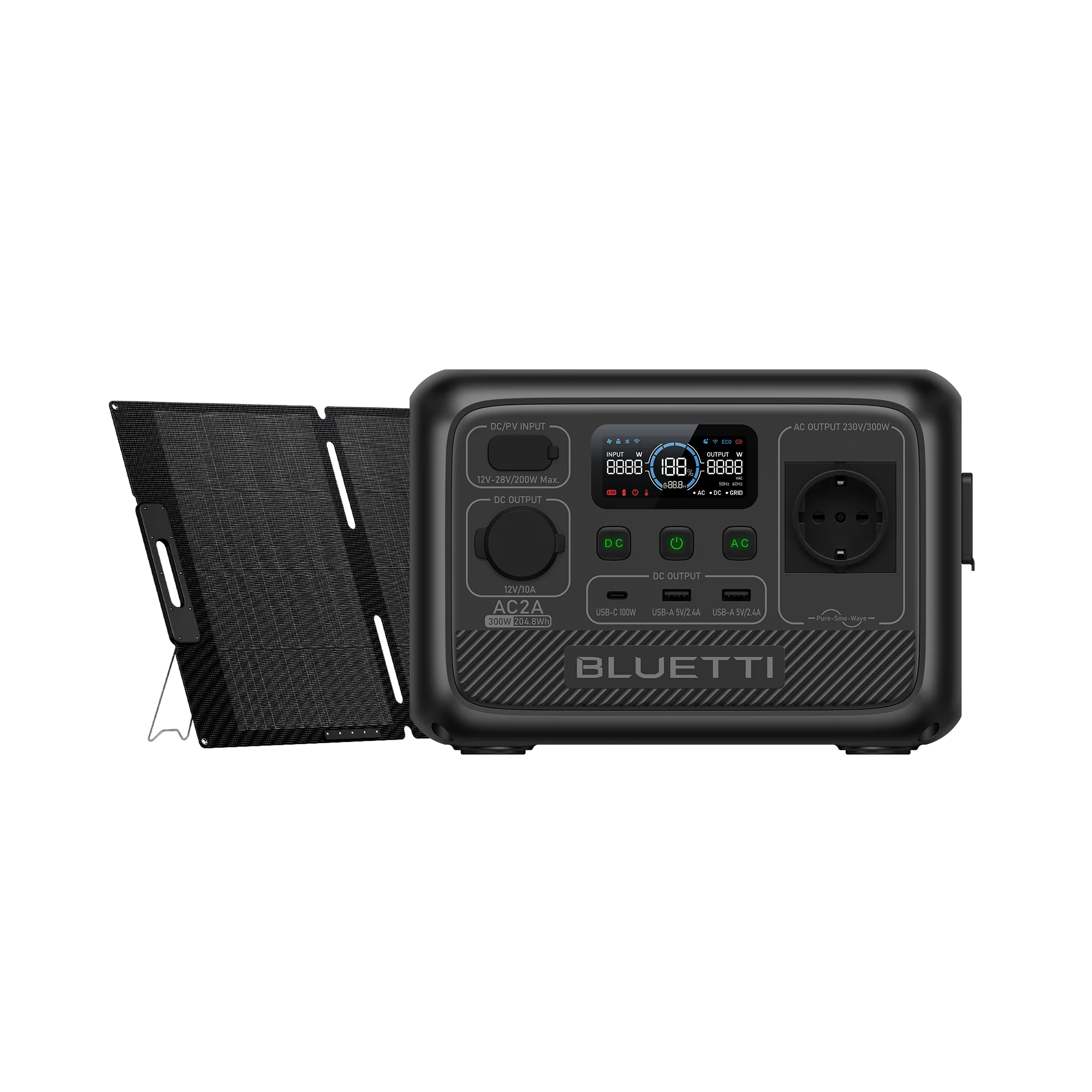 BLUETTI AC2A Power Station Portatile | 300 W 204,8 Wh - Image 11