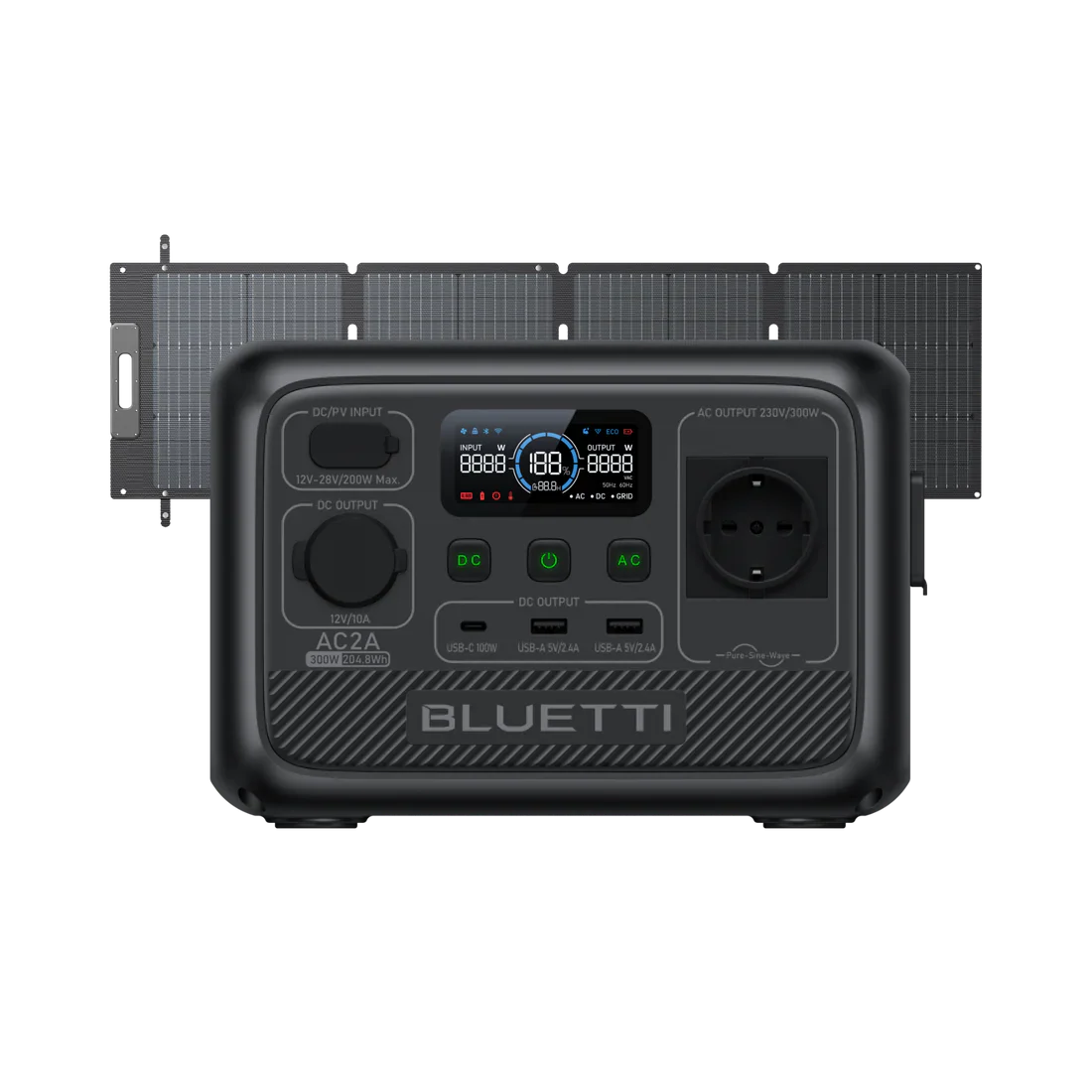 BLUETTI AC2A Power Station Portatile | 300 W 204,8 Wh - Image 7