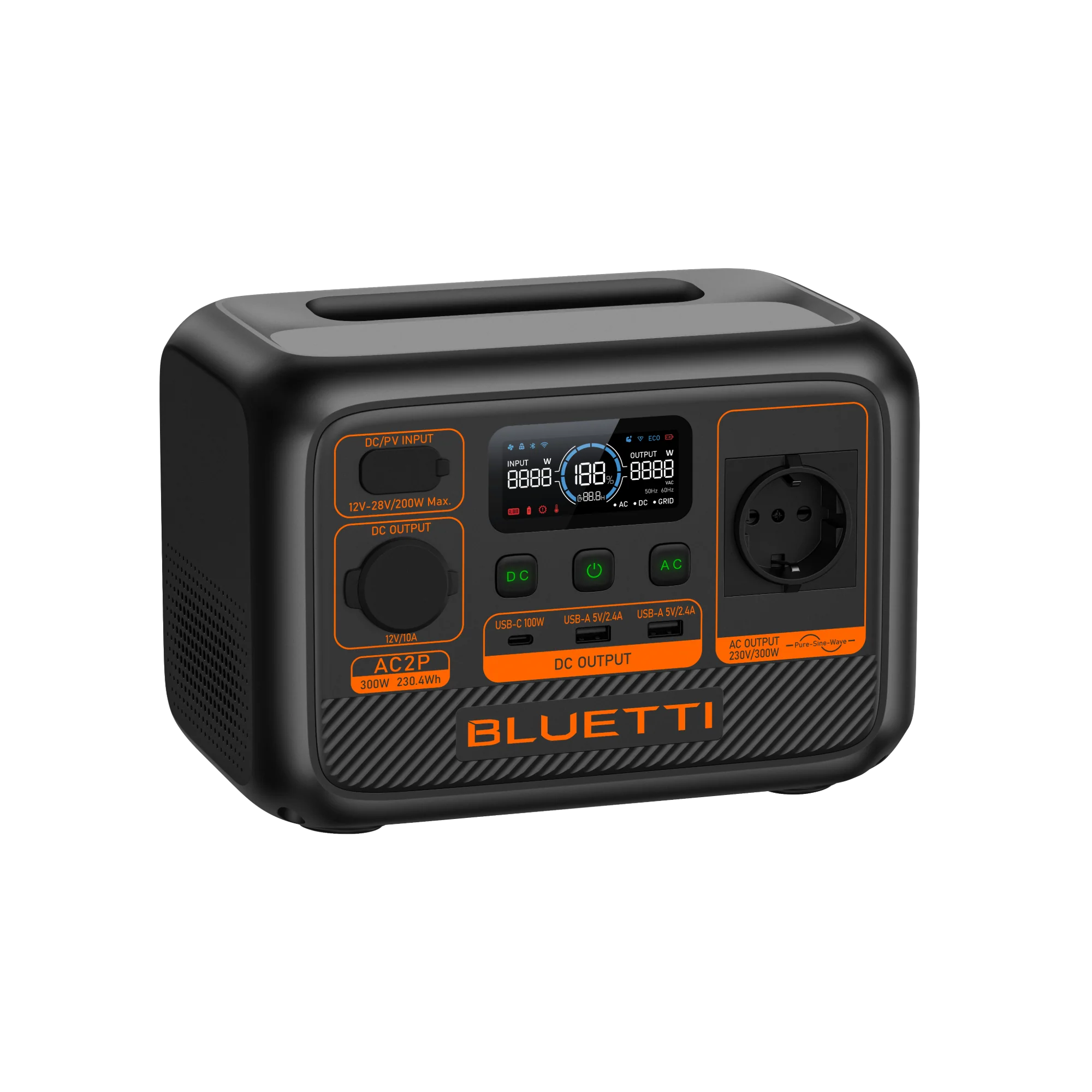 BLUETTI AC2P Power Station Portatile | 300 W 230,4 Wh - Image 4