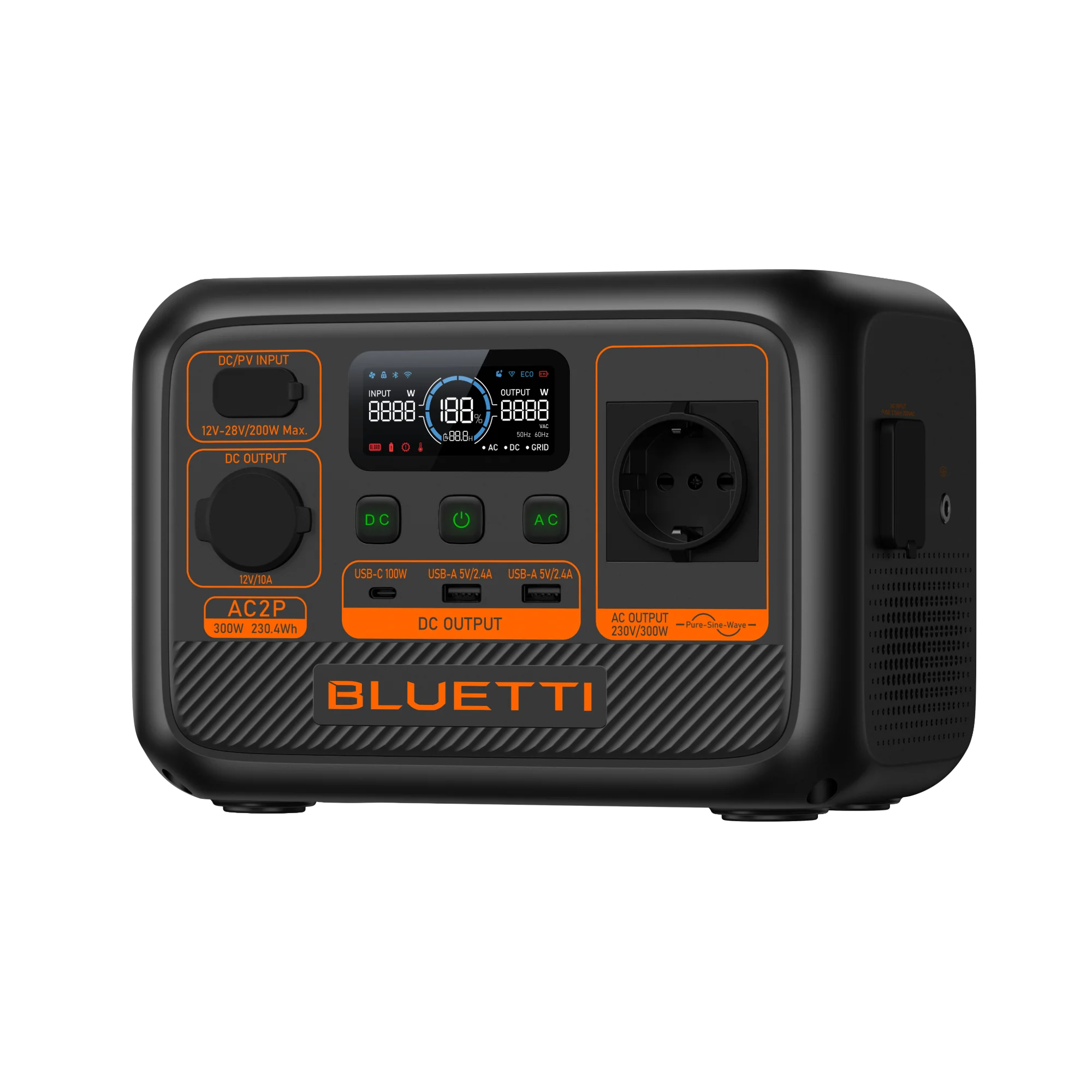 BLUETTI AC2P Power Station Portatile | 300 W 230,4 Wh - Image 5