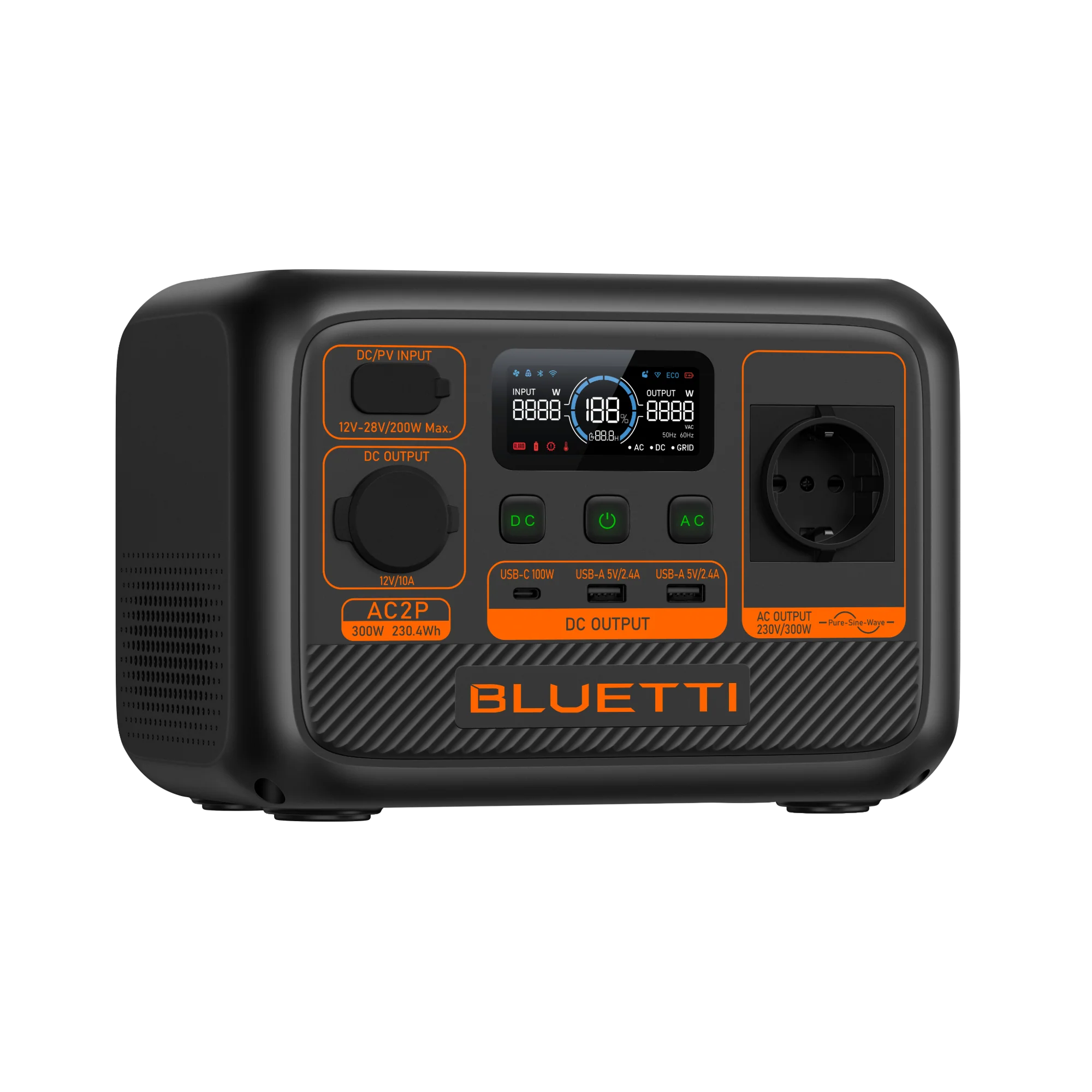 BLUETTI AC2P Power Station Portatile | 300 W 230,4 Wh - Image 6