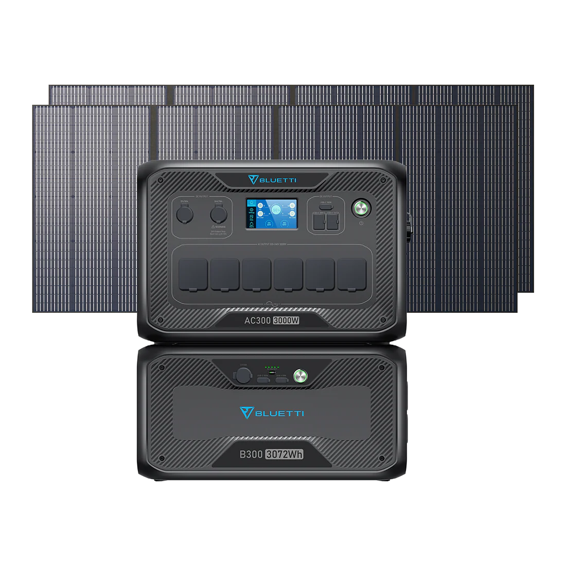 BLUETTI AC300 + B300 + 2*PV350 Kit Generatore Solare