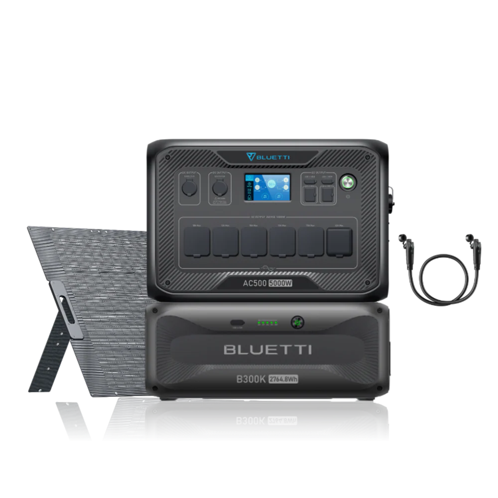 BLUETTI AC500+B300K+350W Kit Generatore Solare