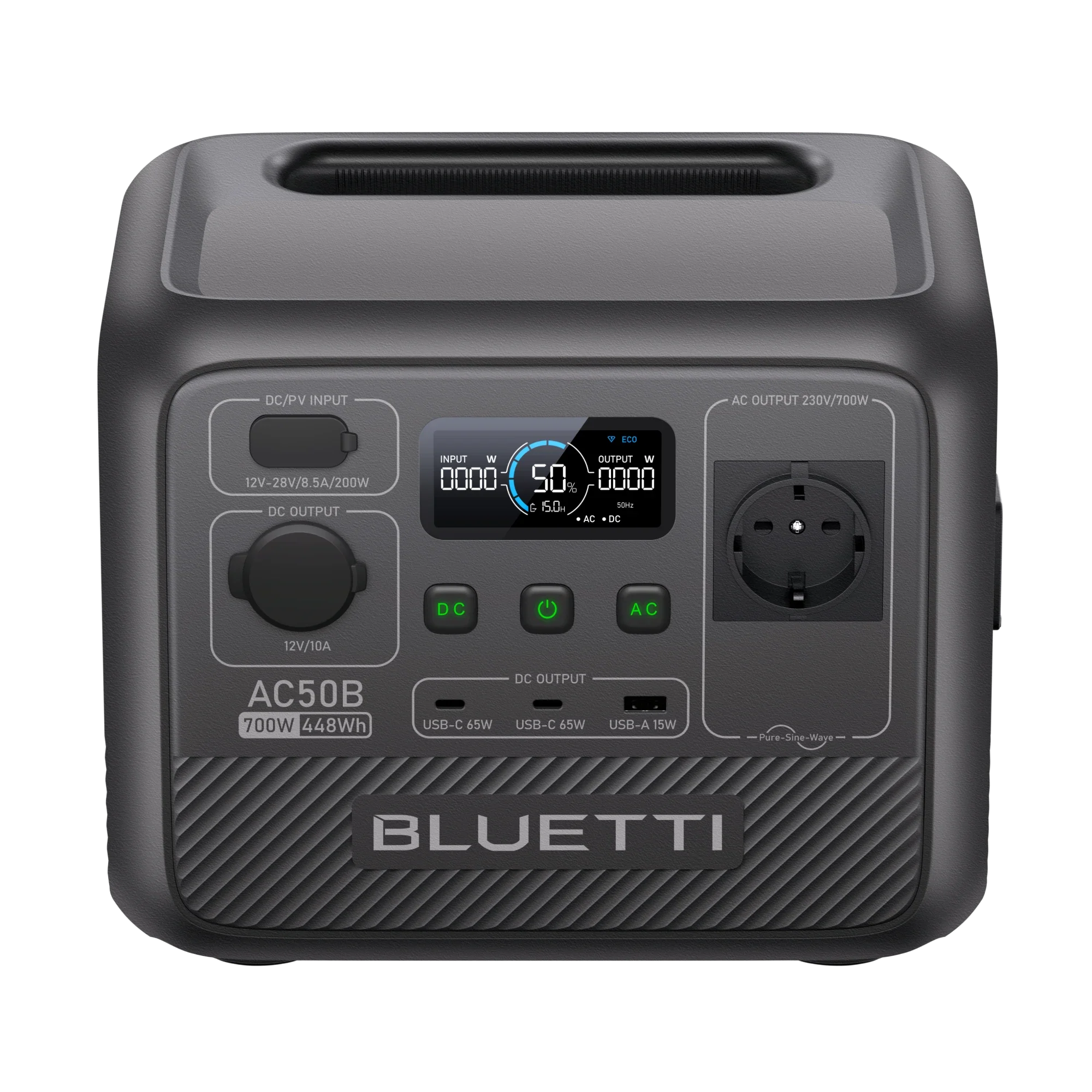 BLUETTI AC50B Power Station Portatile per Campeggio | 700 W 448 Wh（Esaurito） - Image 5