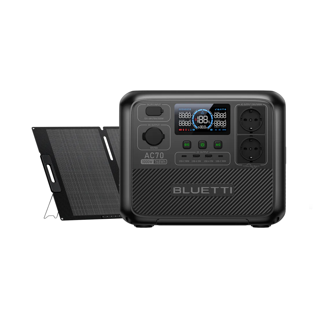 BLUETTI AC70 Power Station | 1.000 W 768 Wh - Image 10