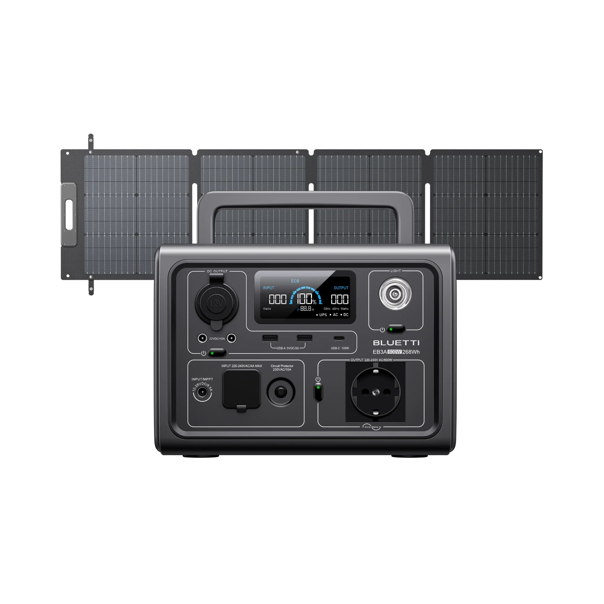 BLUETTI EB3A Power Station Portatile | 600 W 268 Wh(Esaurito) - Image 10
