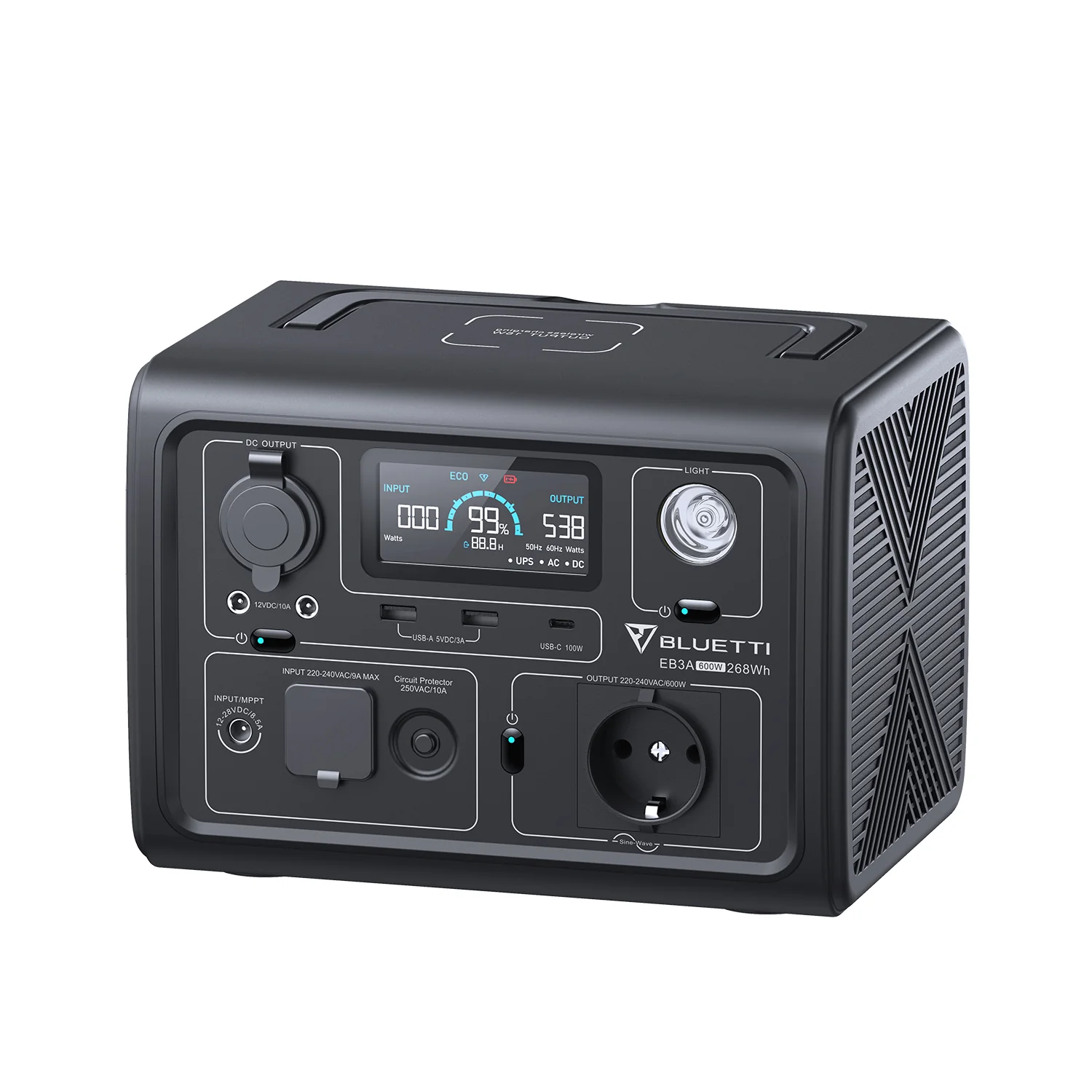 BLUETTI EB3A + 200W Kit Generatore Solare - Image 5