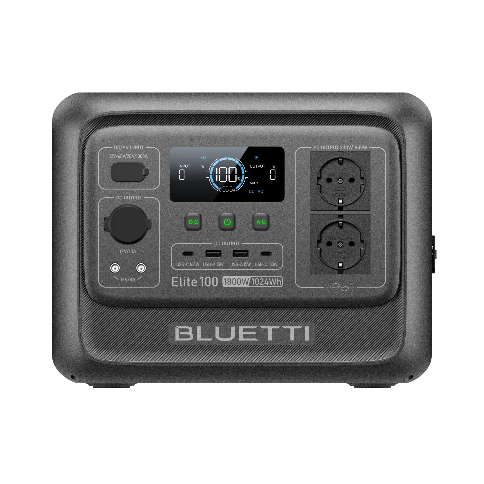 BLUETTI Elite 100 V2  Power Station Portatile | 1800 W 1024 Wh（AMZ)