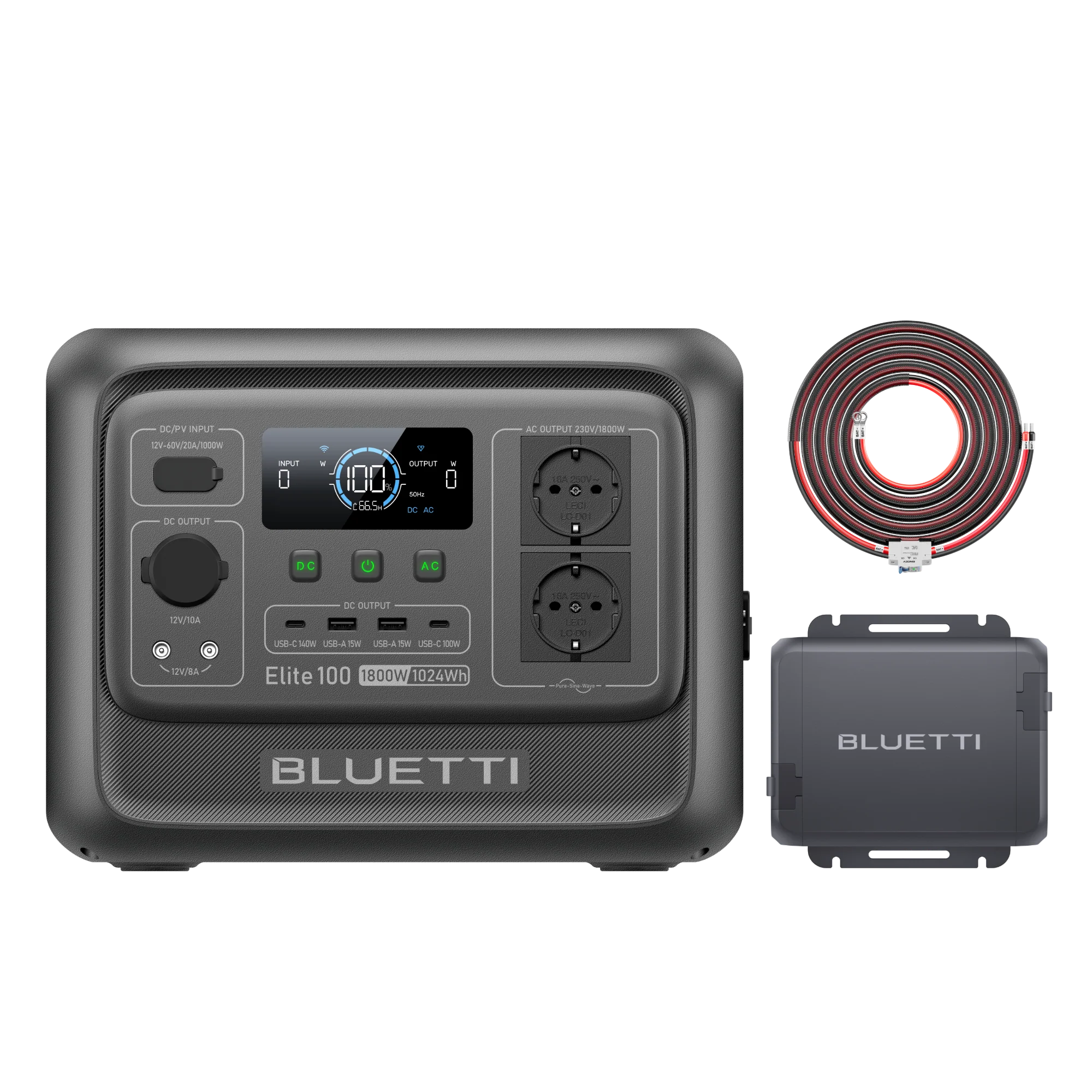 BLUETTI Elite 100 V2  Power Station Portatile | 1800 W 1024 Wh（AMZ) - Image 6