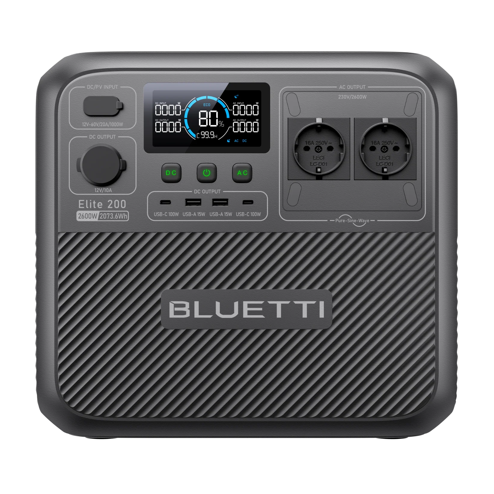 BLUETTI Elite 200 V2 Power Station Portatile | 2.073,6 Wh 2.600 W - Image 4