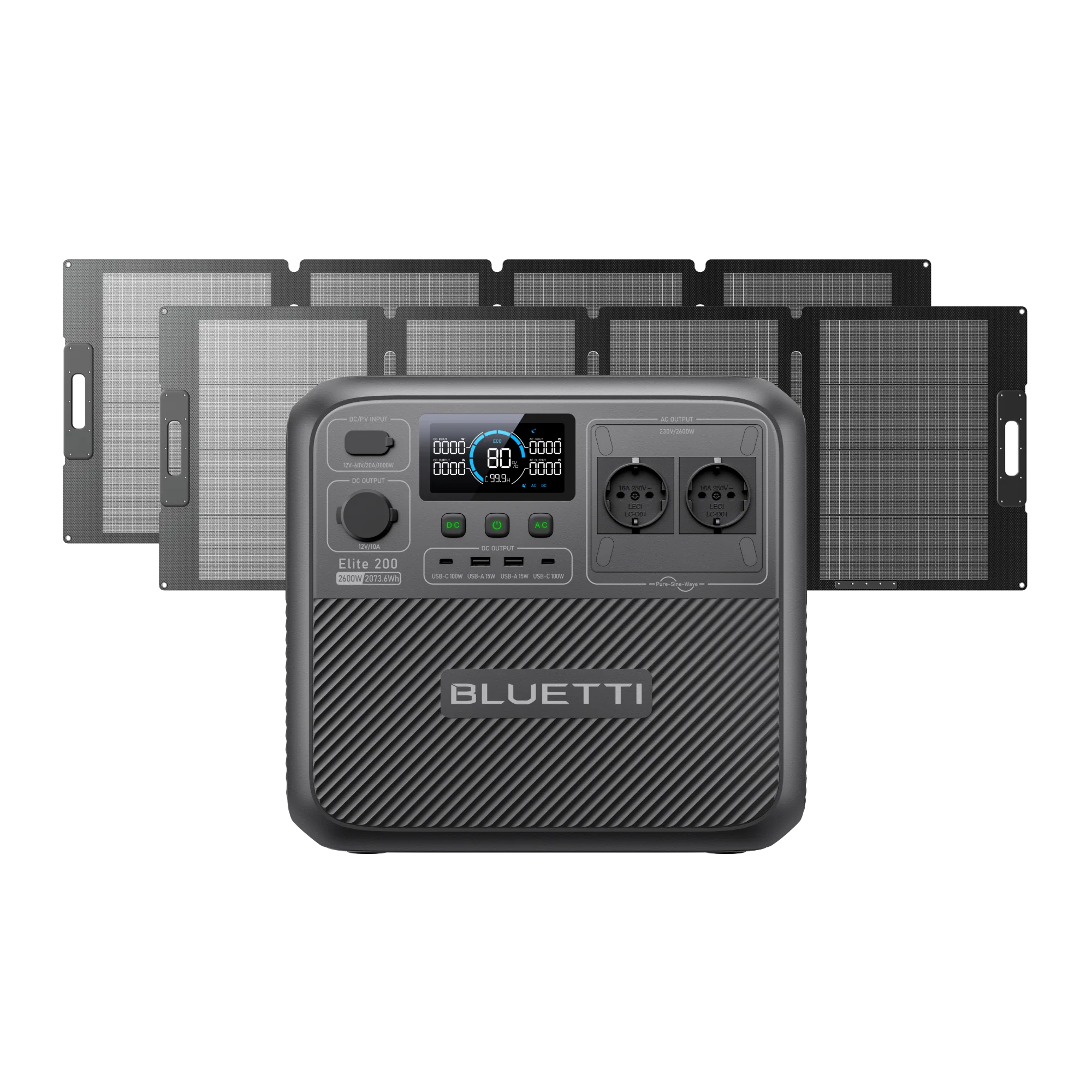 BLUETTI Elite 200 V2 Power Station Portatile | 2.073,6 Wh 2.600 W - Image 10