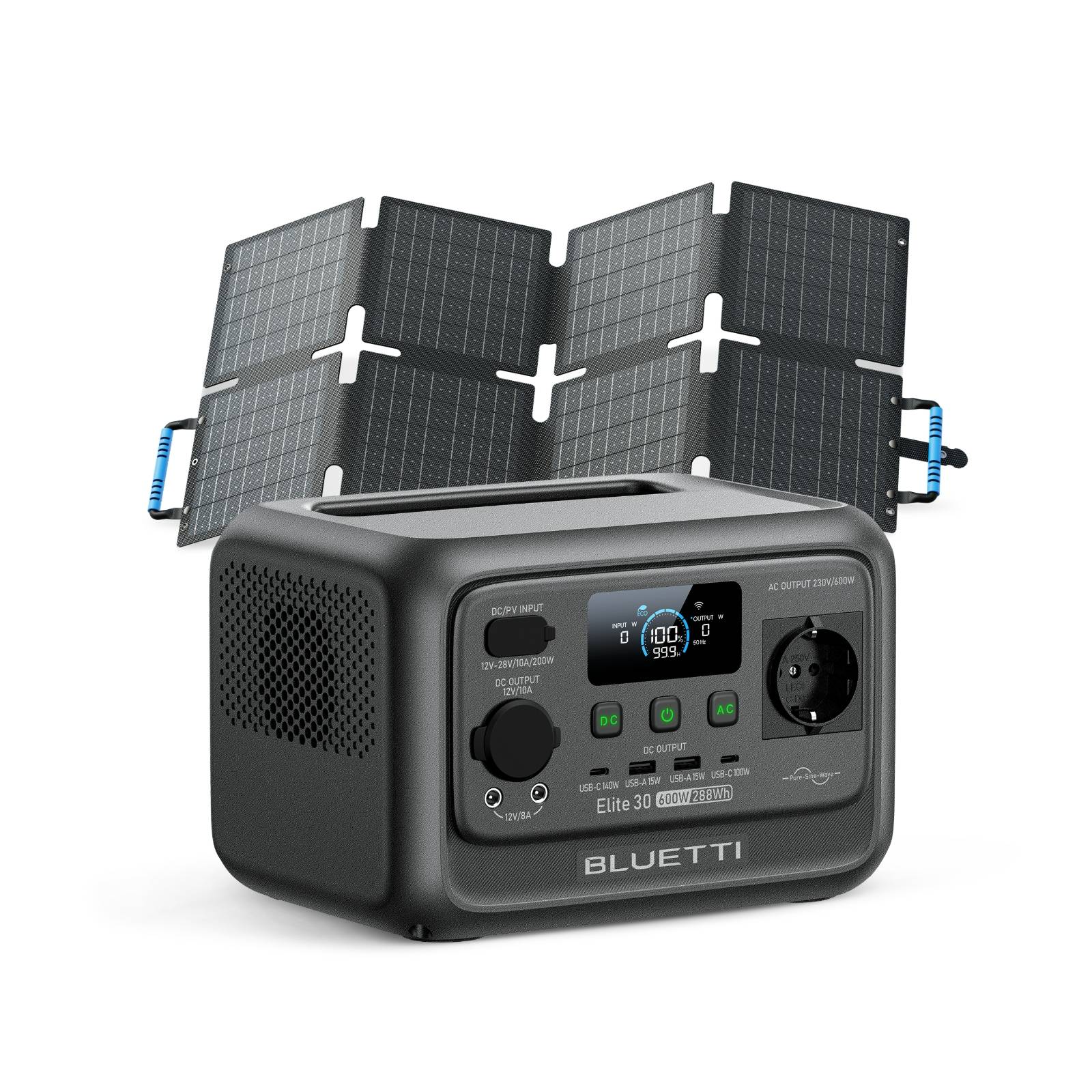 BLUETTI Elite 30 V2 Power Station Portatile | 600 W 288 Wh (AMZ) - Image 2