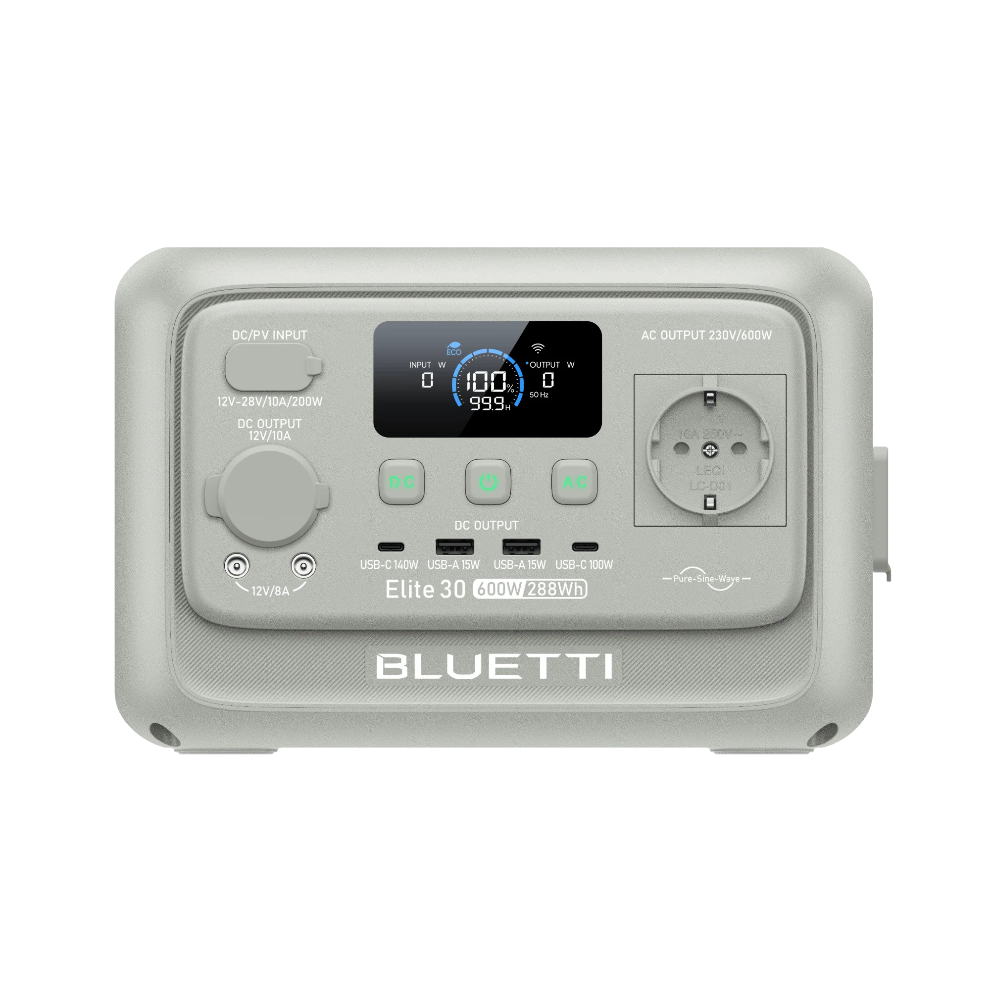 BLUETTI Elite 30 V2 Power Station Portatile | 600W 288Wh - Image 15