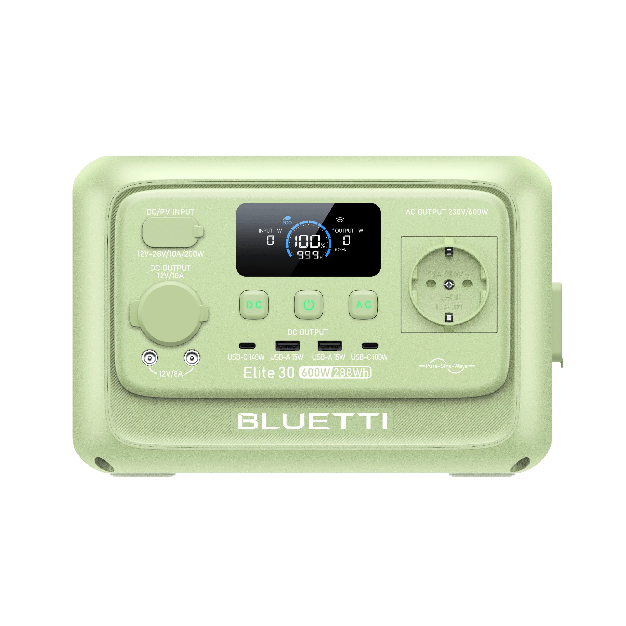 BLUETTI Elite 30 V2 Power Station Portatile | 600W 288Wh - Image 19