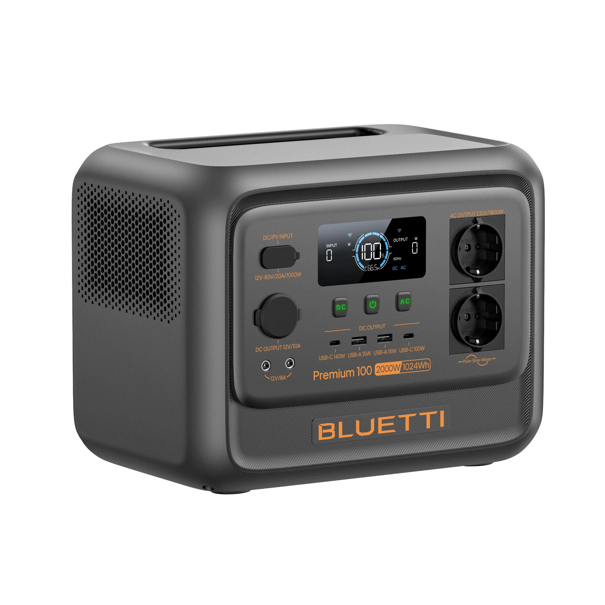 BLUETTI Premium 100 V2 Portable Power Station | 2.000W 1.024Wh - Image 3