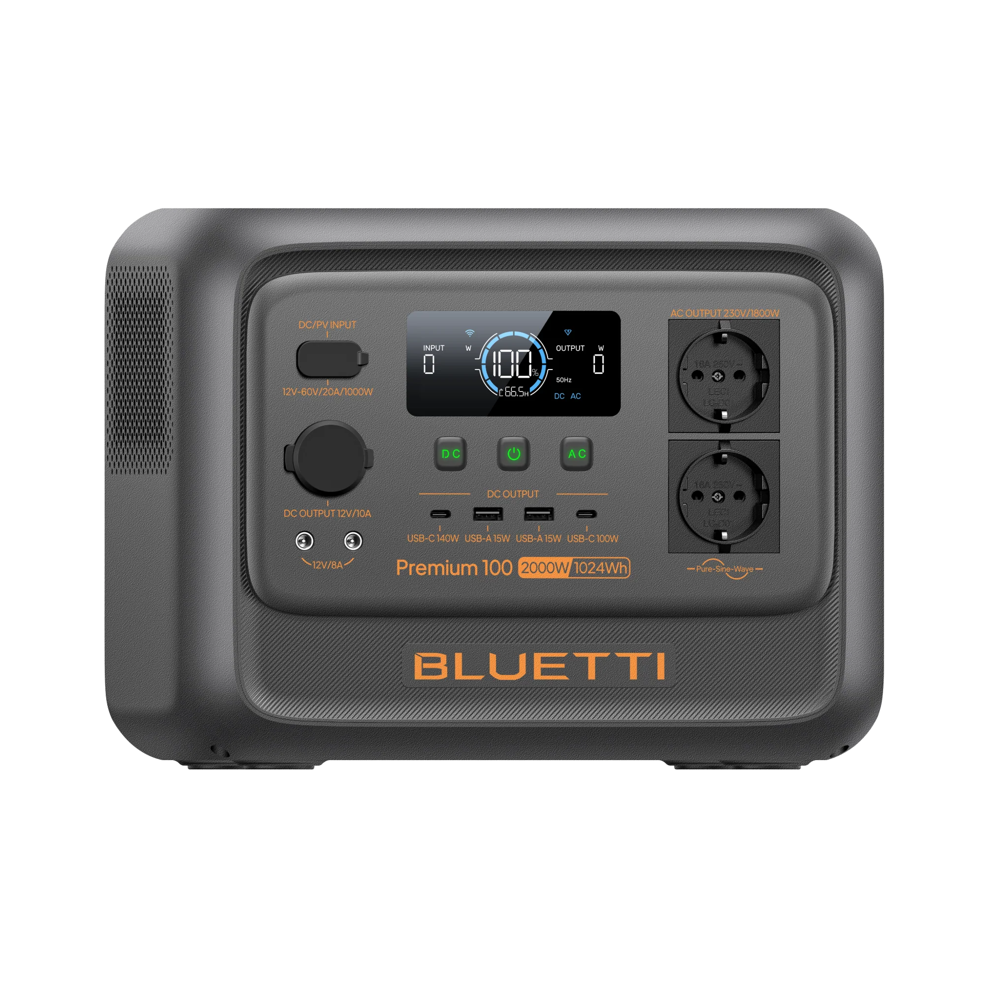 BLUETTI Premium 100 V2 Portable Power Station | 2.000W 1.024Wh - Image 4