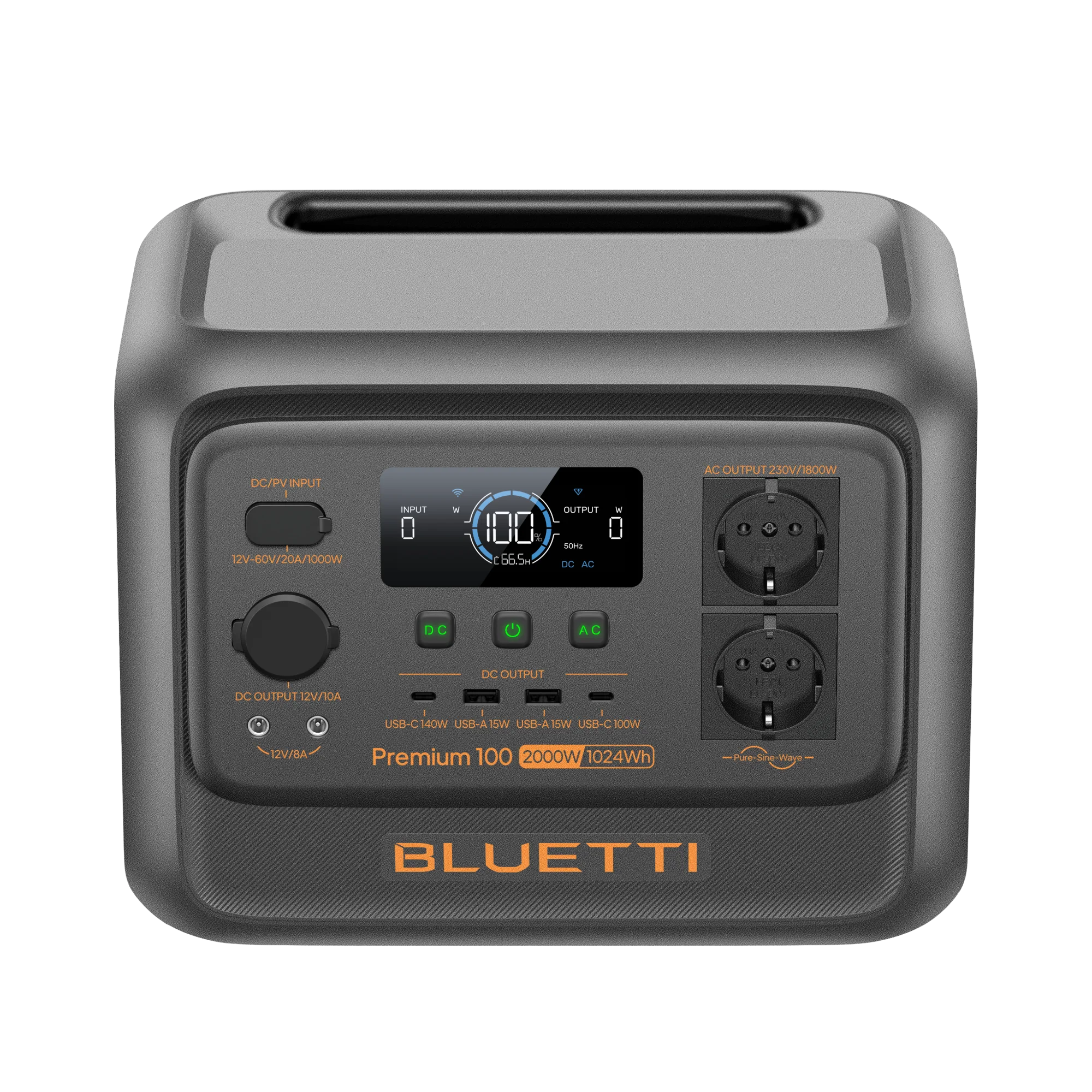 BLUETTI Premium 100 V2 Portable Power Station | 2.000W 1.024Wh - Image 5