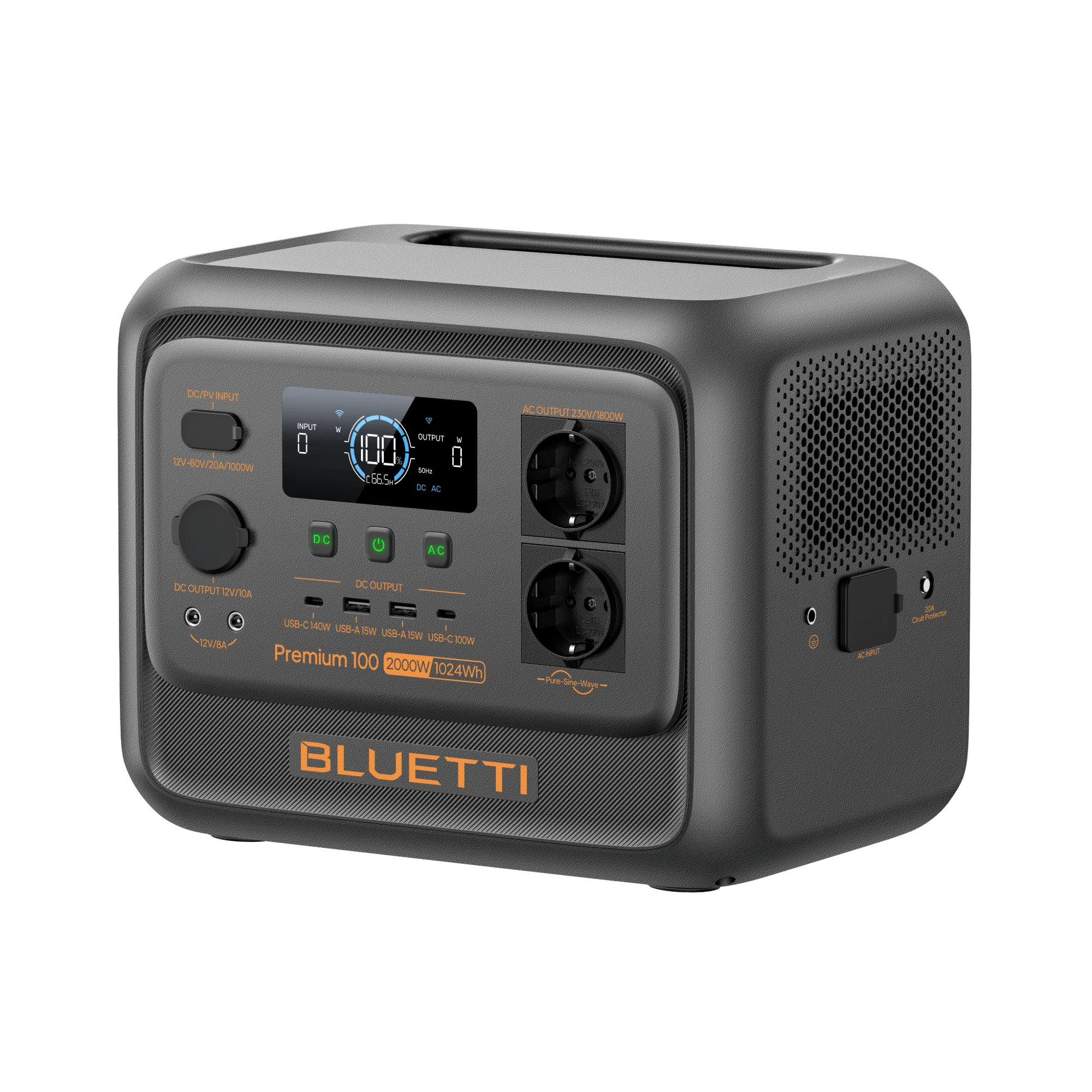 BLUETTI Premium 100 V2 Portable Power Station | 2.000W 1.024Wh - Image 6