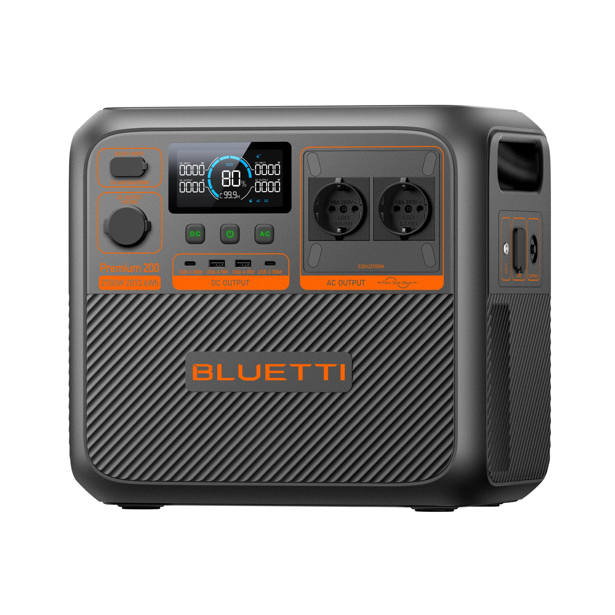 BLUETTI Premium 200 V2 Portable Power Station | 2.700W 2.073,6Wh - Image 3