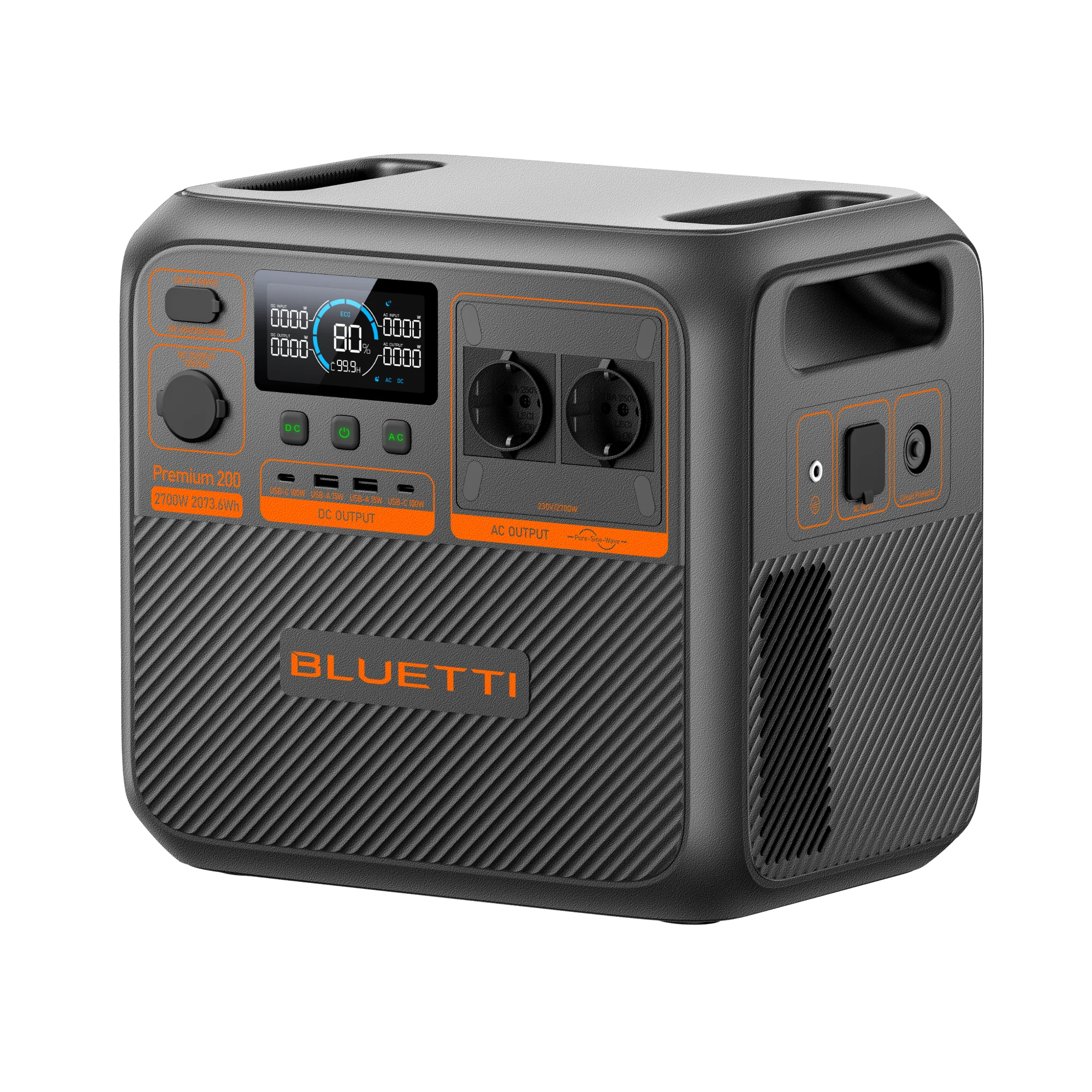BLUETTI Premium 200 V2 Portable Power Station | 2.700W 2.073,6Wh - Image 7