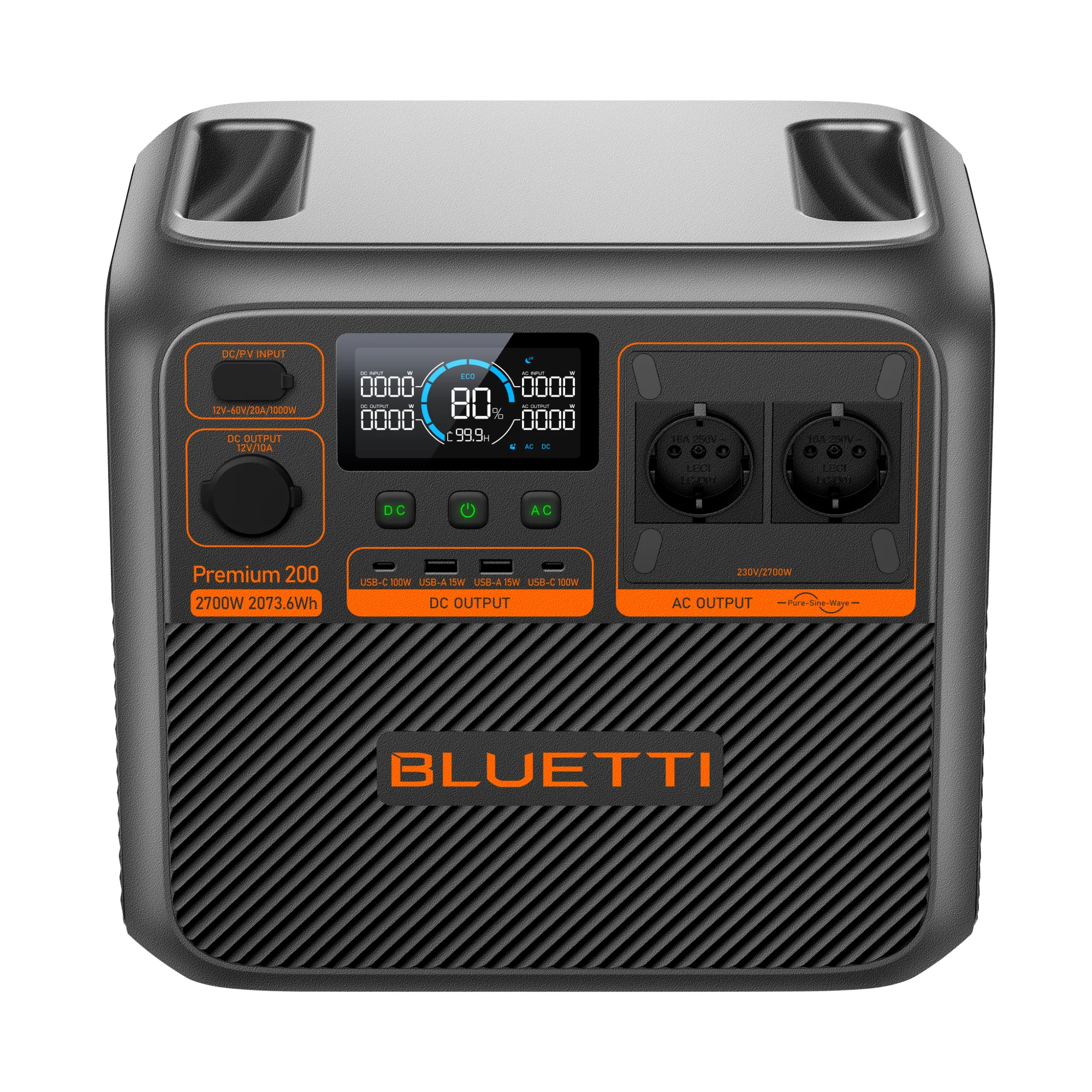 BLUETTI Premium 200 V2 Portable Power Station | 2.700W 2.073,6Wh - Image 8