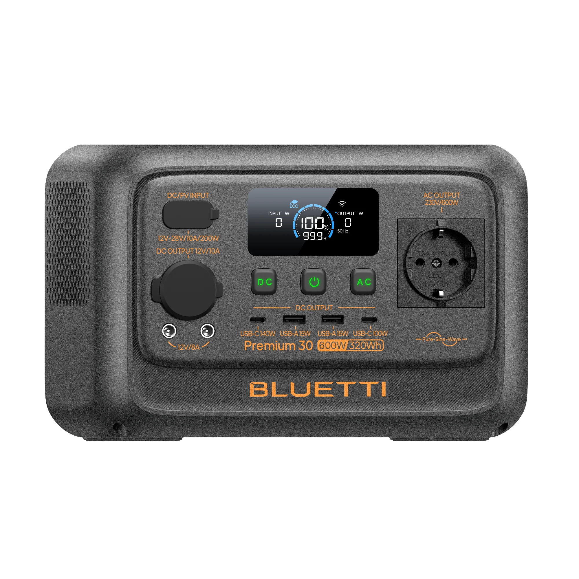 BLUETTI Premium 30 V2 Portable Power Station | 600W 320Wh - Image 4