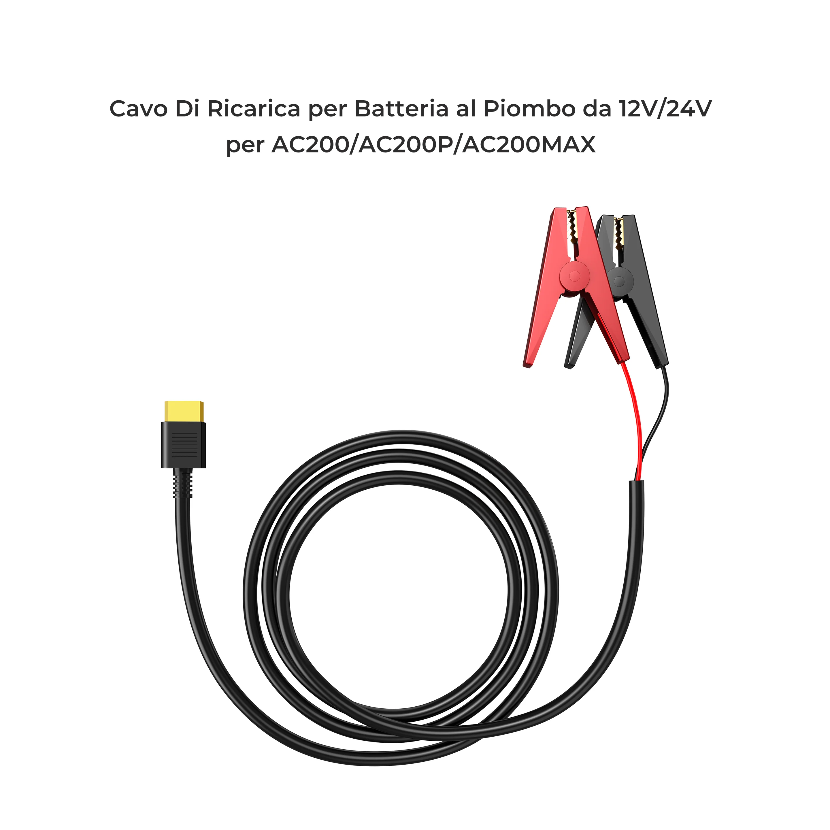 Cavo di ricarica per batteria al piombo da 12 V/24 V per AC200/P/MAX/AC300/EP500Pro - Image 3