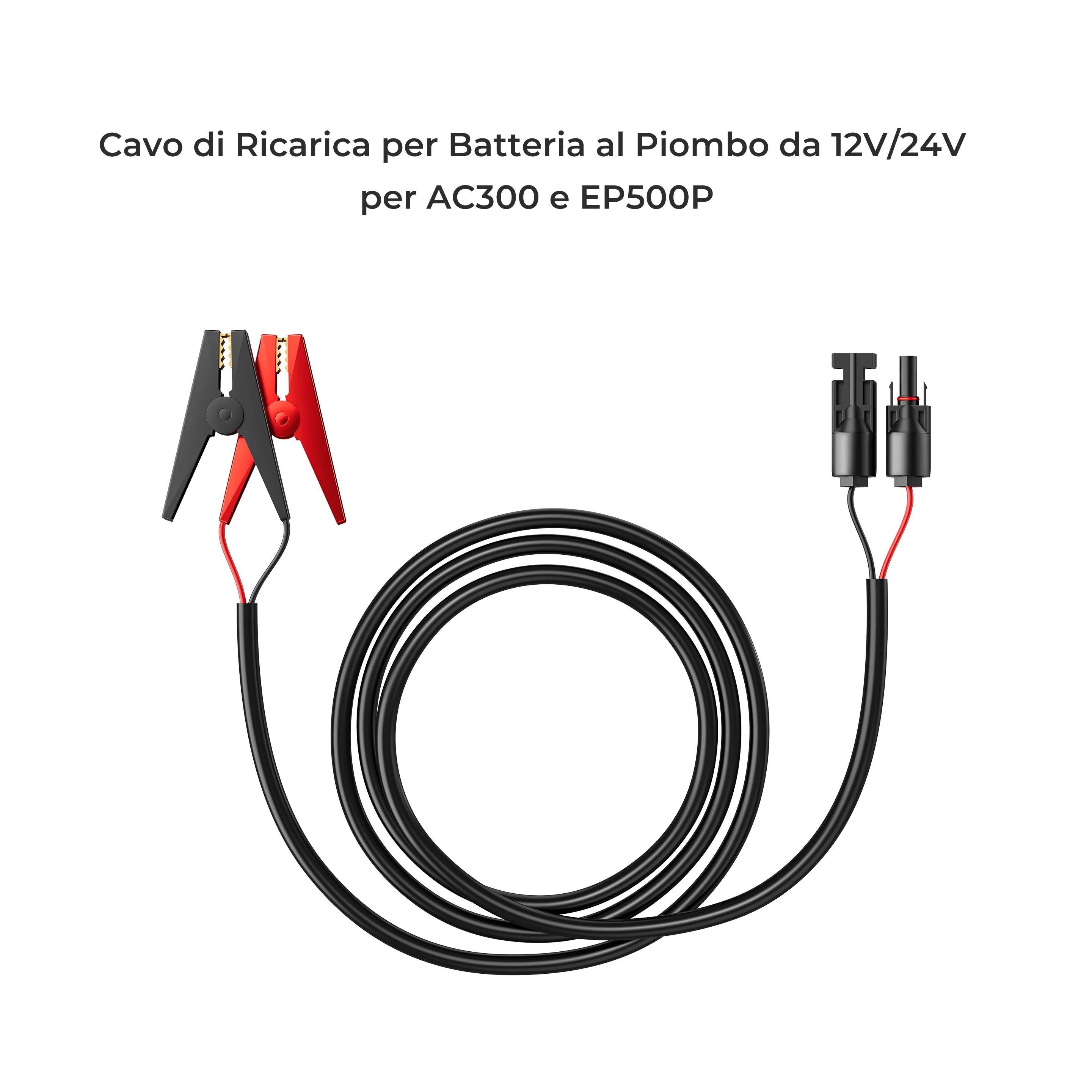 Cavo di ricarica per batteria al piombo da 12 V/24 V per AC200/P/MAX/AC300/EP500Pro - Image 4
