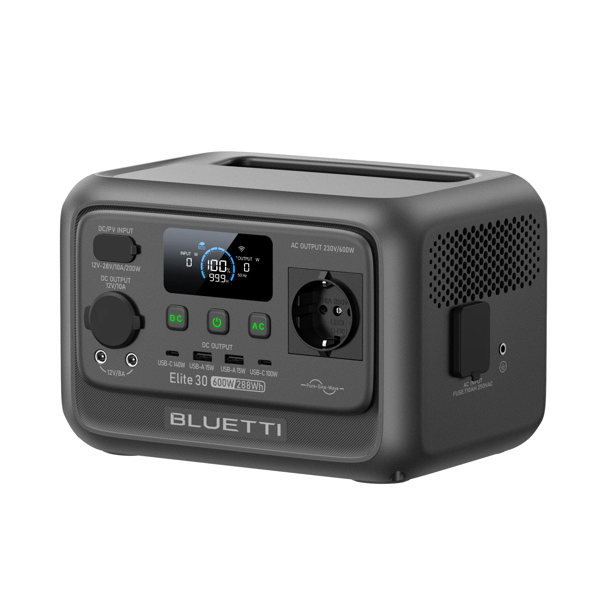 BLUETTI Elite 30 V2 Power Station Portatile | 600W 288Wh - Image 12