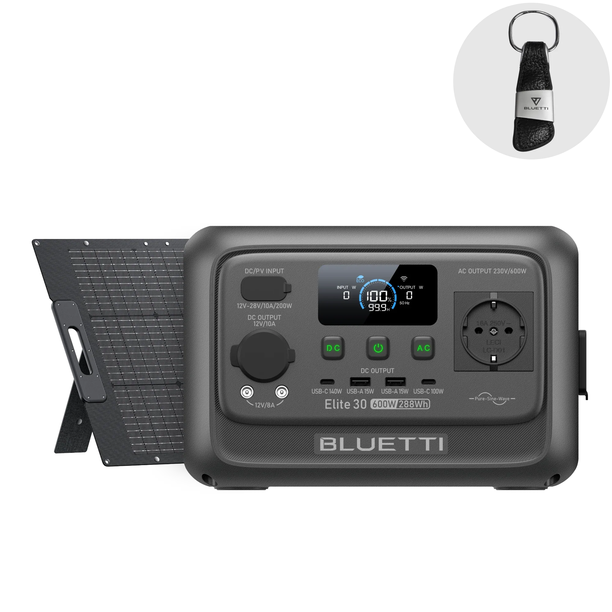 BLUETTI Elite 30 V2 Power Station Portatile | 600W 288Wh - Image 13