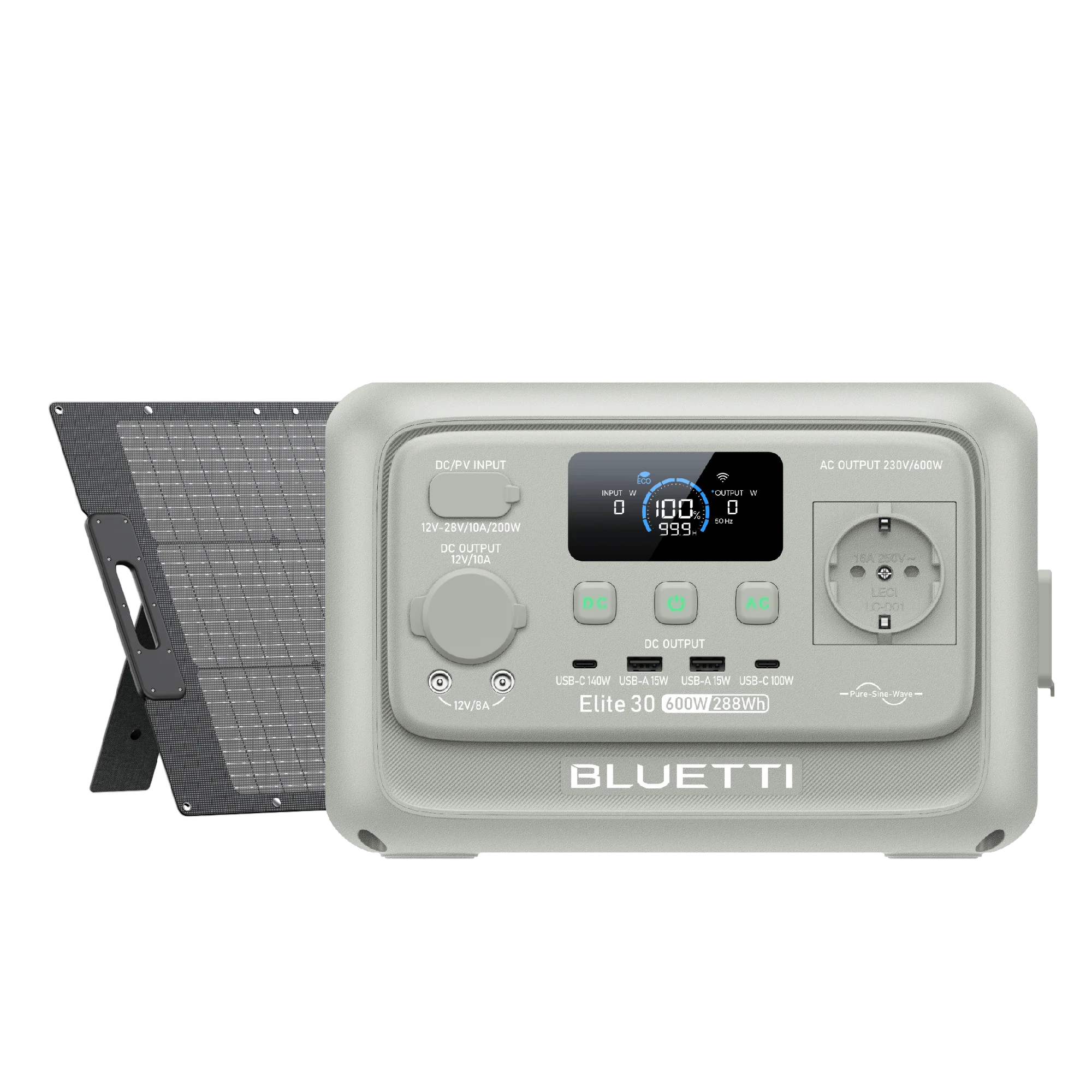 BLUETTI Elite 30 V2 Power Station Portatile | 600W 288Wh - Image 16