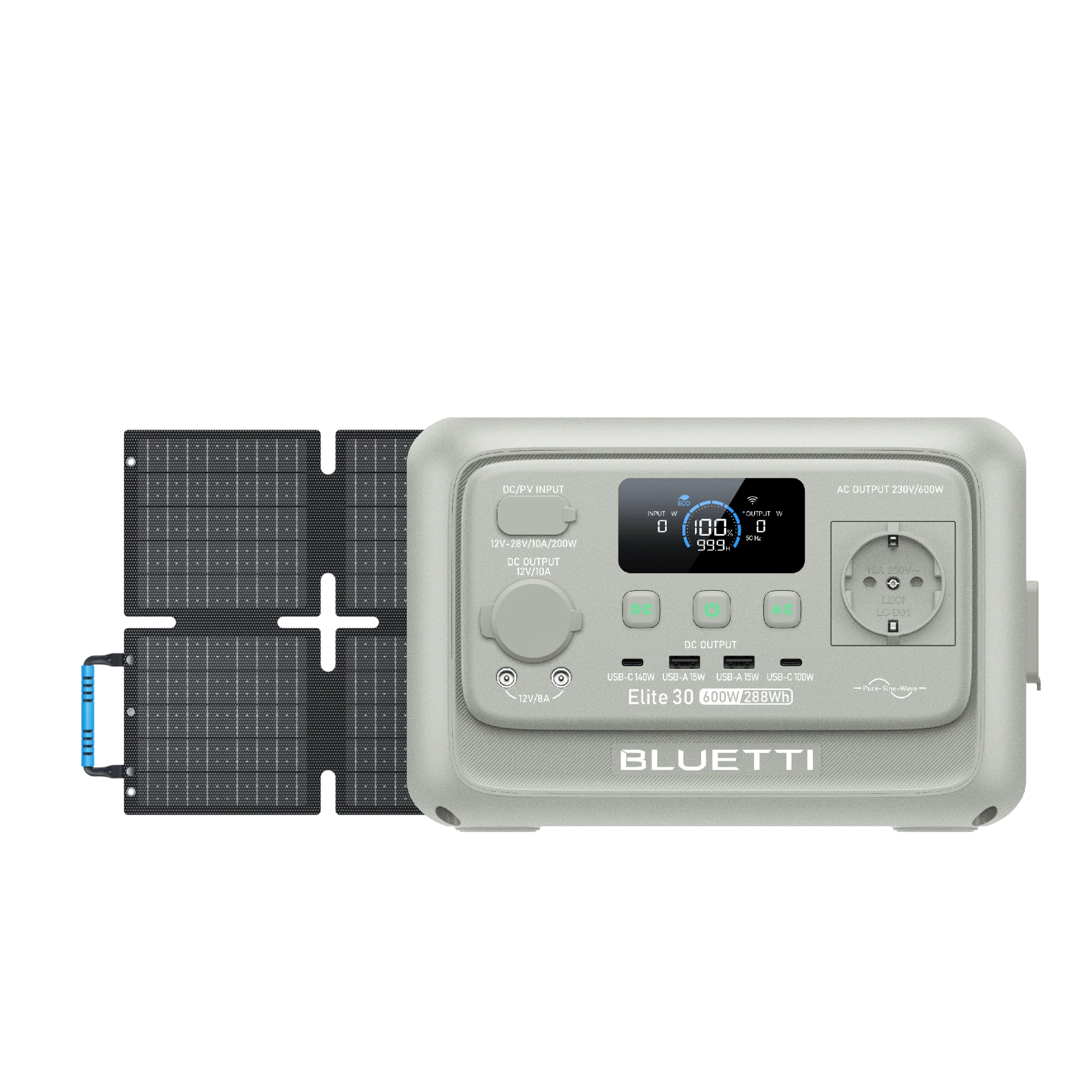 BLUETTI Elite 30 V2 Power Station Portatile | 600W 288Wh - Image 22