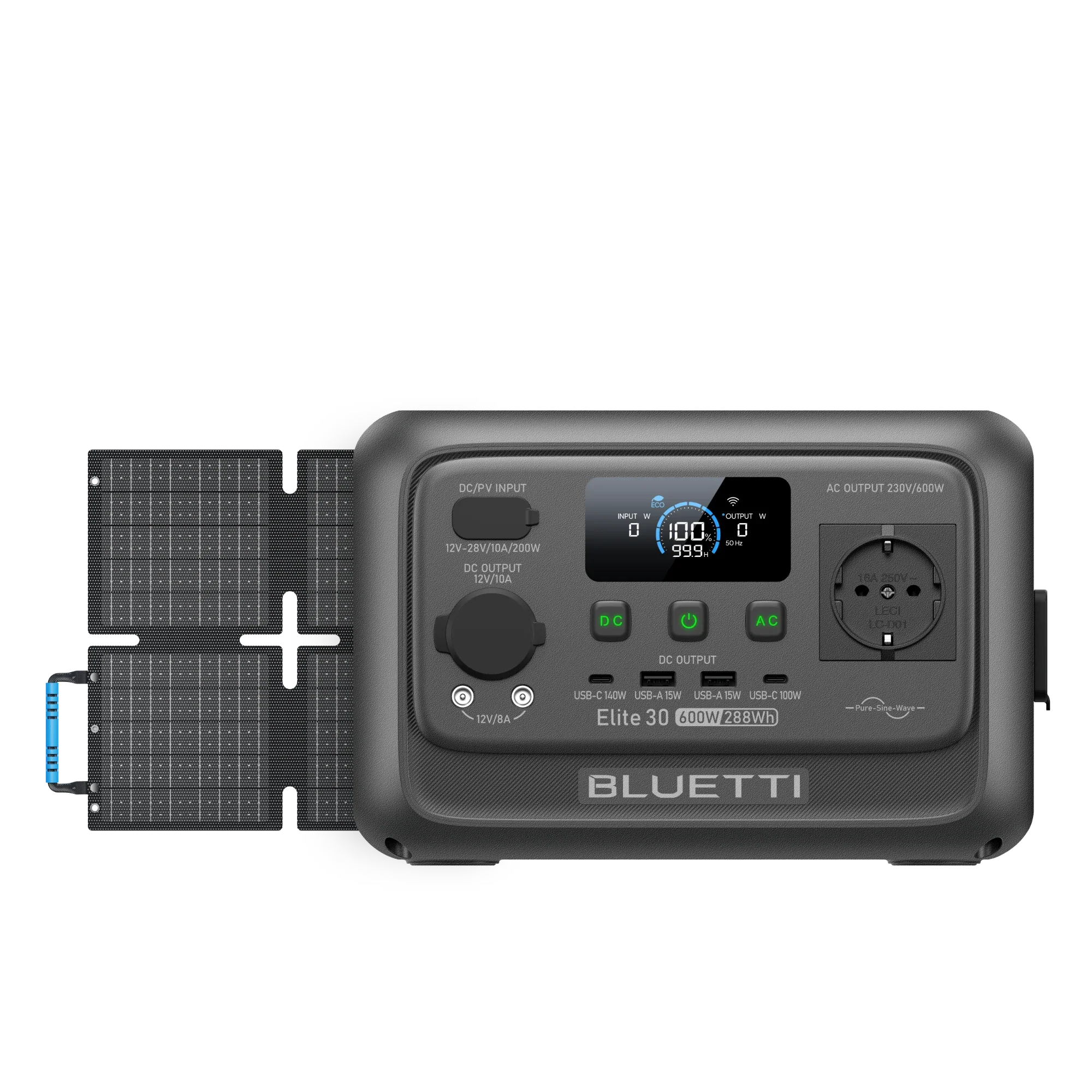 BLUETTI Elite 30 V2 Power Station Portatile | 600W 288Wh - Image 5