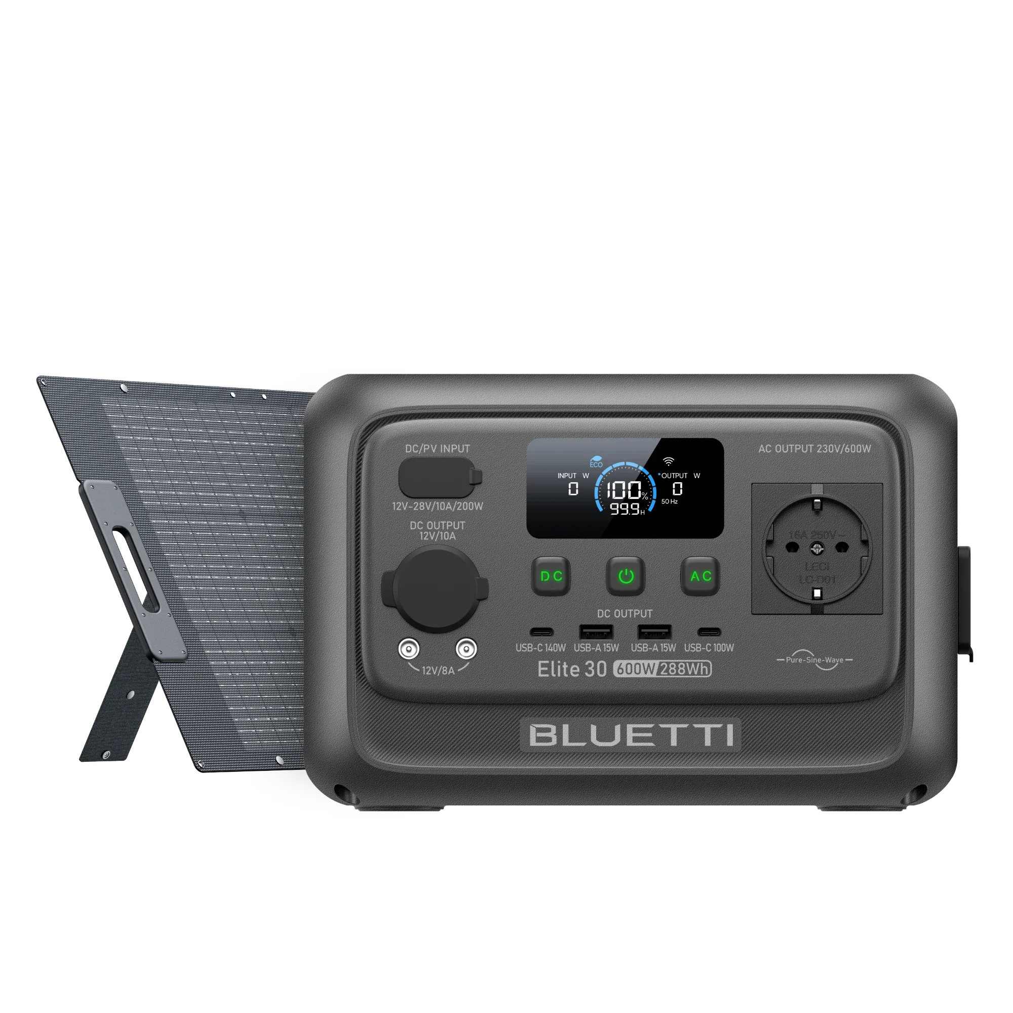 BLUETTI Elite 30 V2 Power Station Portatile | 600W 288Wh - Image 7