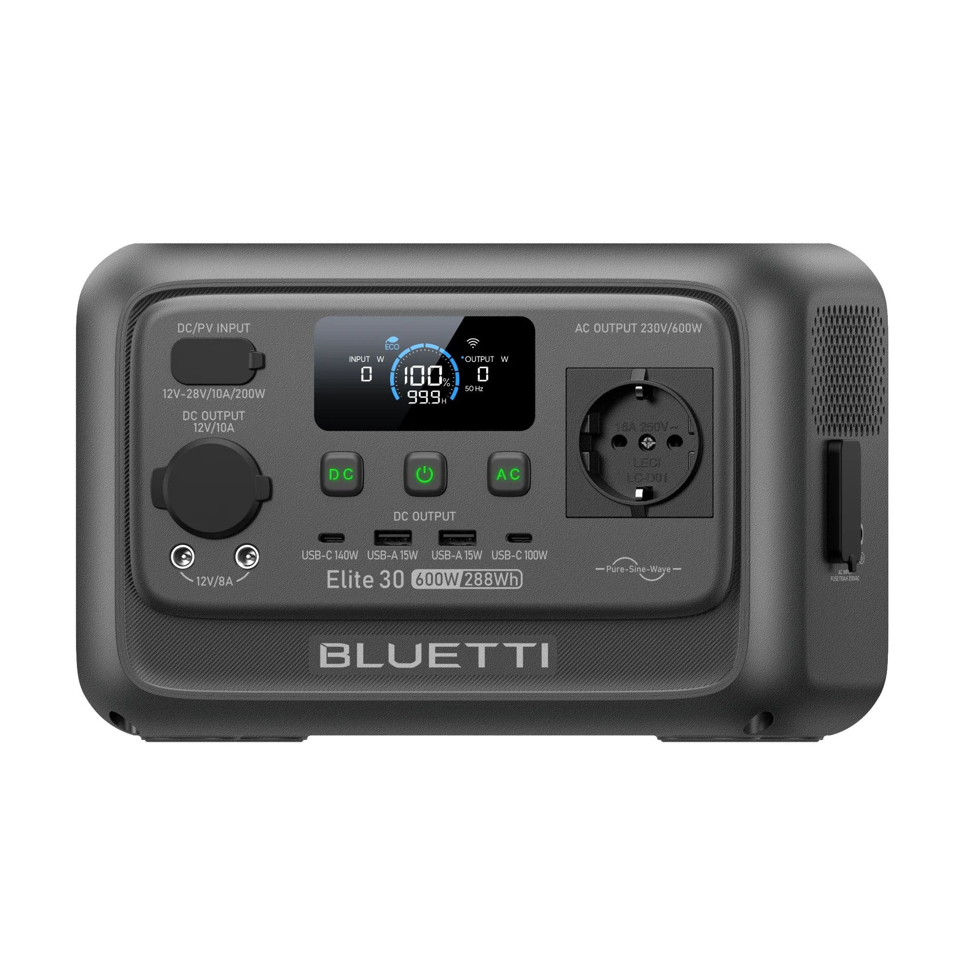 BLUETTI Elite 30 V2 Power Station Portatile | 600W 288Wh - Image 8