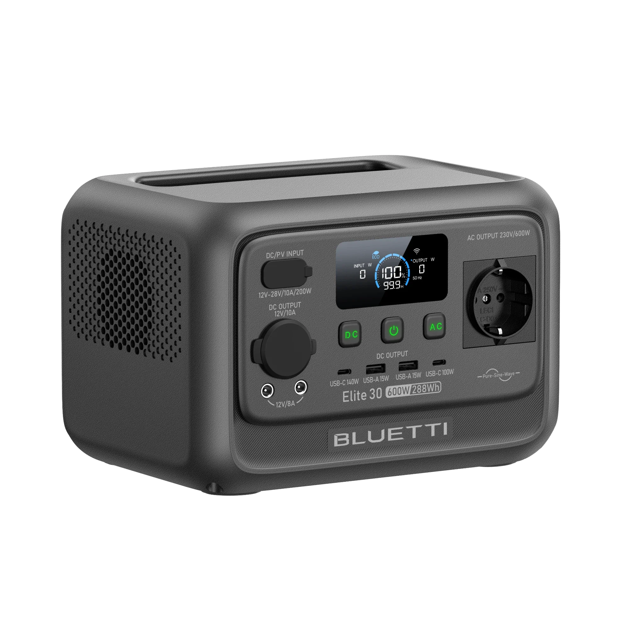 BLUETTI Elite 30 V2 Power Station Portatile | 600W 288Wh - Image 9